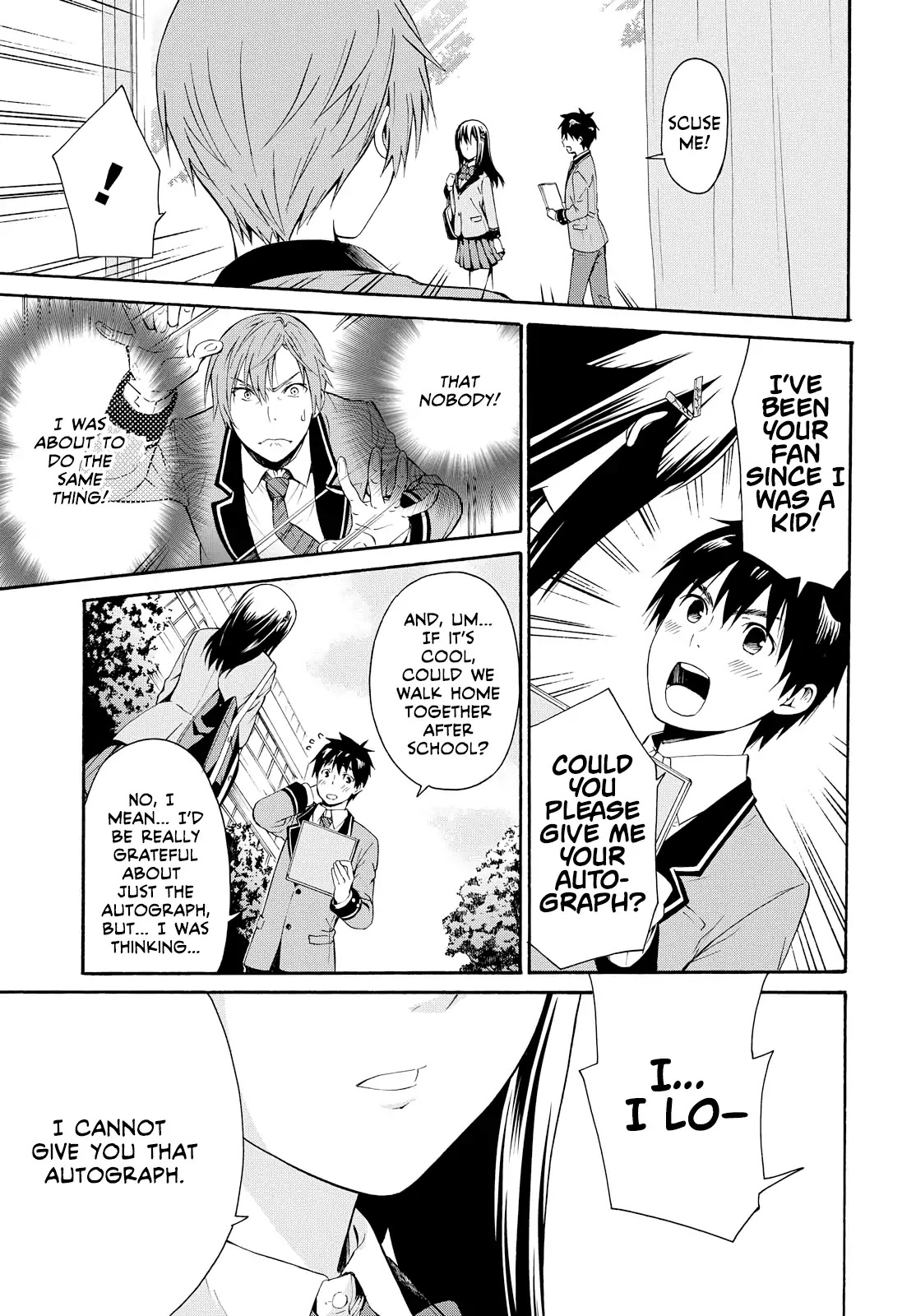 Akuyaku Ouji Wa Koi Ga Dekinai - Chapter 1: I Can’t Be A Background Character