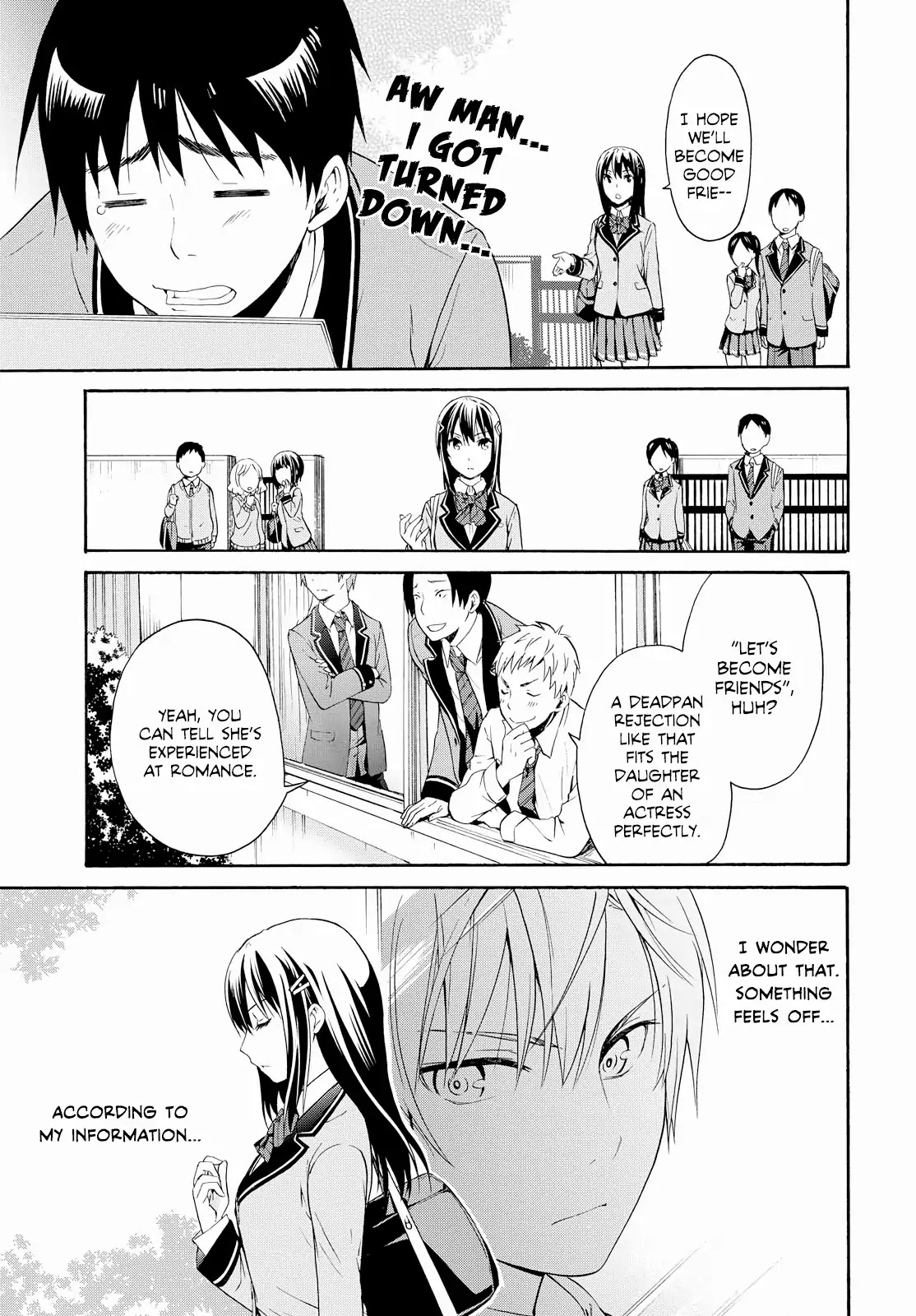 Akuyaku Ouji Wa Koi Ga Dekinai - Chapter 1: I Can’t Be A Background Character