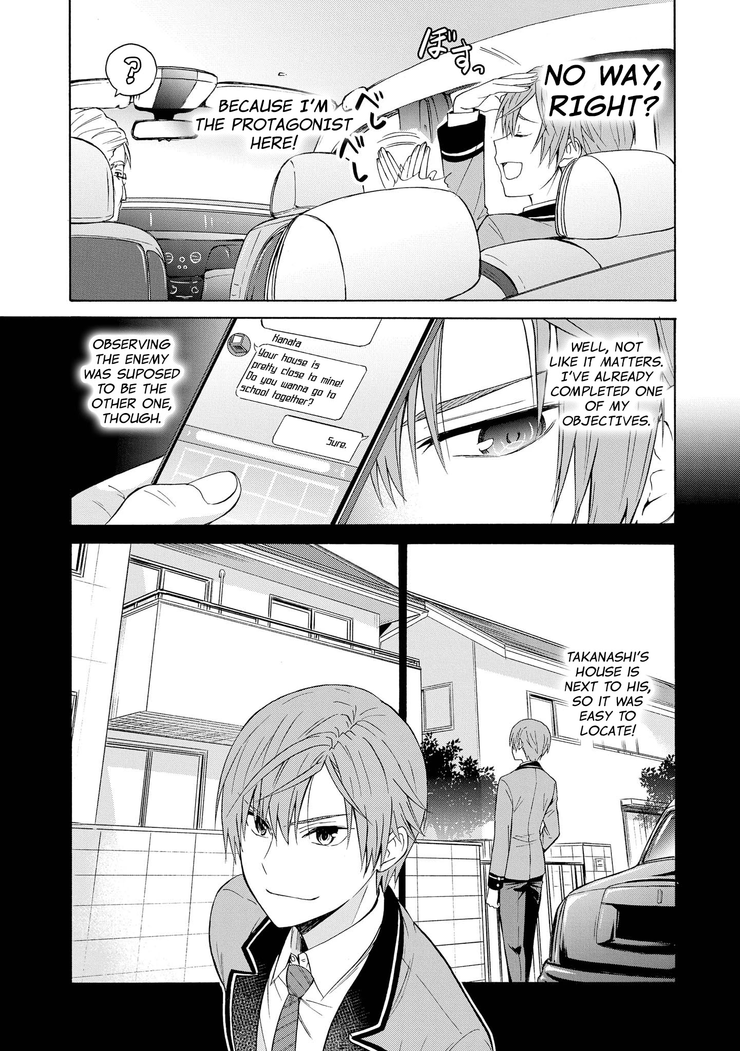 Akuyaku Ouji Wa Koi Ga Dekinai - Chapter 6: Can't Live Like A Protagonist