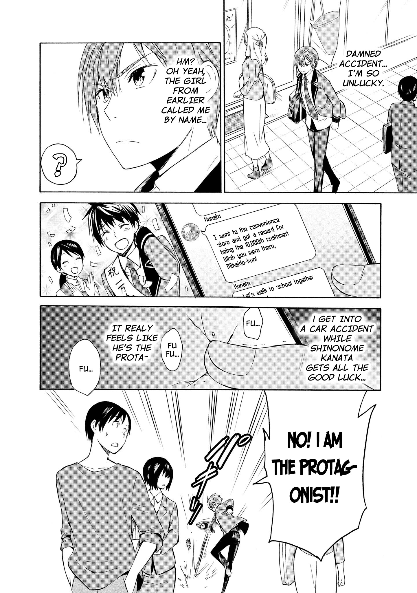 Akuyaku Ouji Wa Koi Ga Dekinai - Chapter 6: Can't Live Like A Protagonist