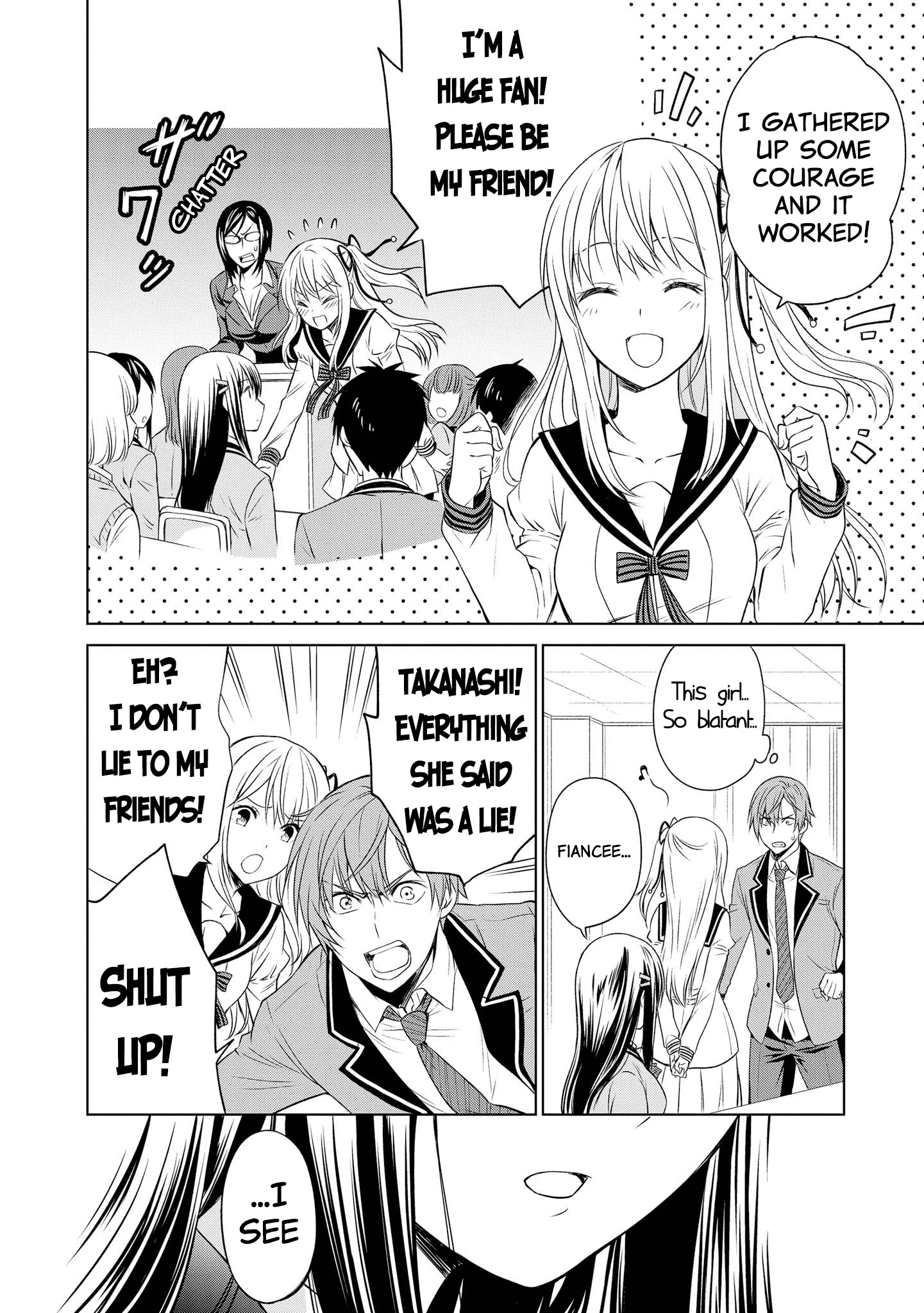 Akuyaku Ouji Wa Koi Ga Dekinai - Chapter 8: Can't Keep It A Secret