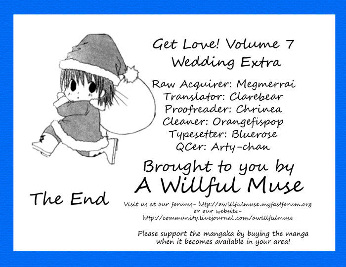 Get Love!! - Vol.7 Chapter 28.3 : Get Wedding!!