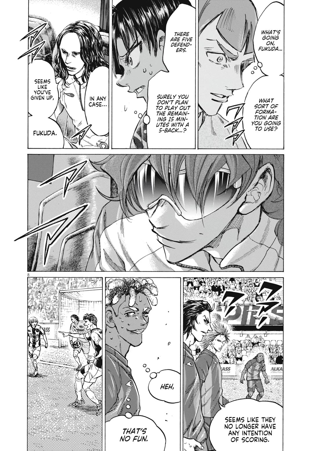 Ao Ashi - Chapter 391: Over The Rainbow~Kill The King (1)