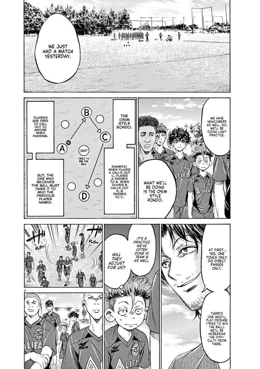 Ao Ashi - Vol.12 Chapter 119: Start Line