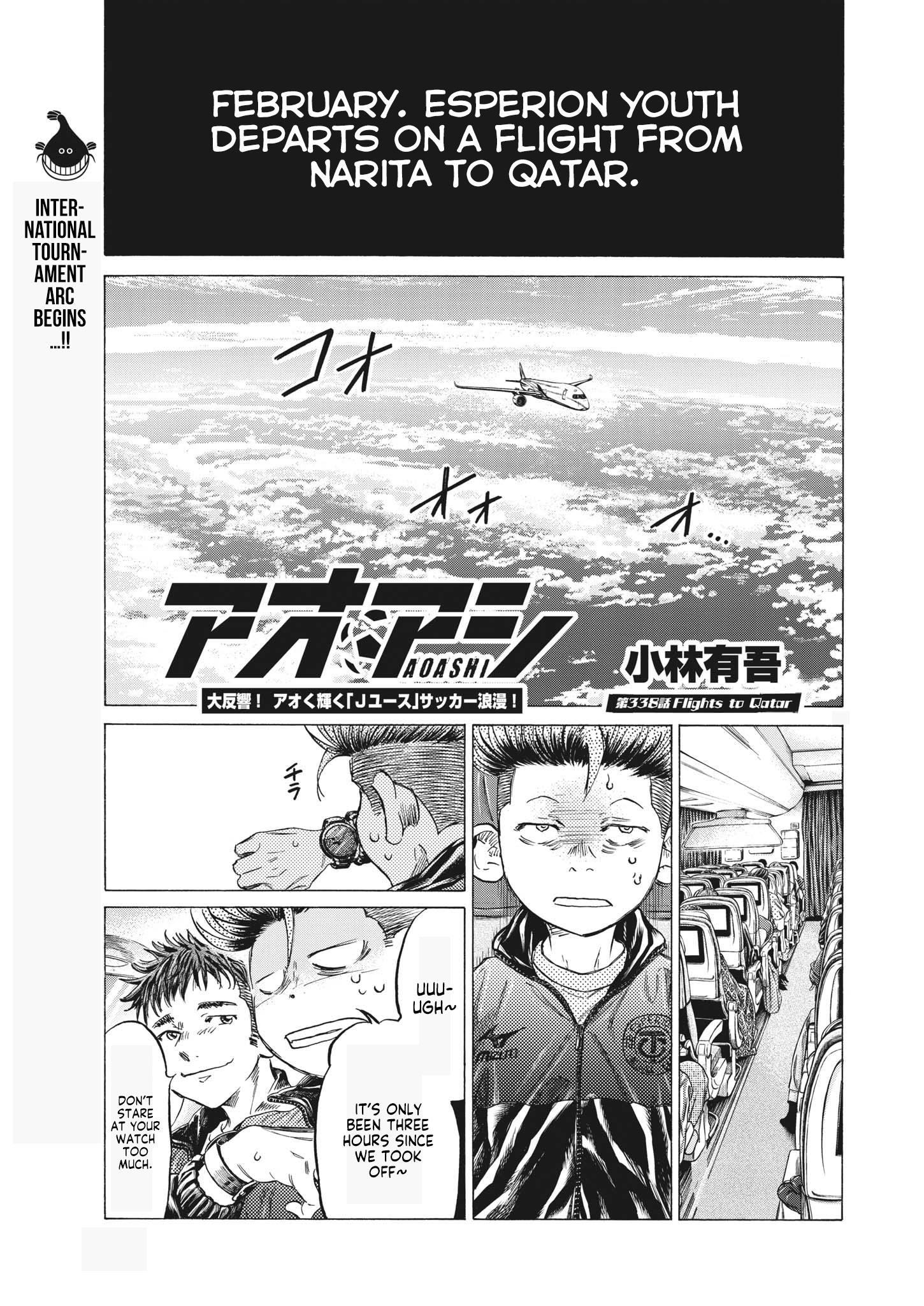 Ao Ashi - Chapter 338: Flights To Qatar