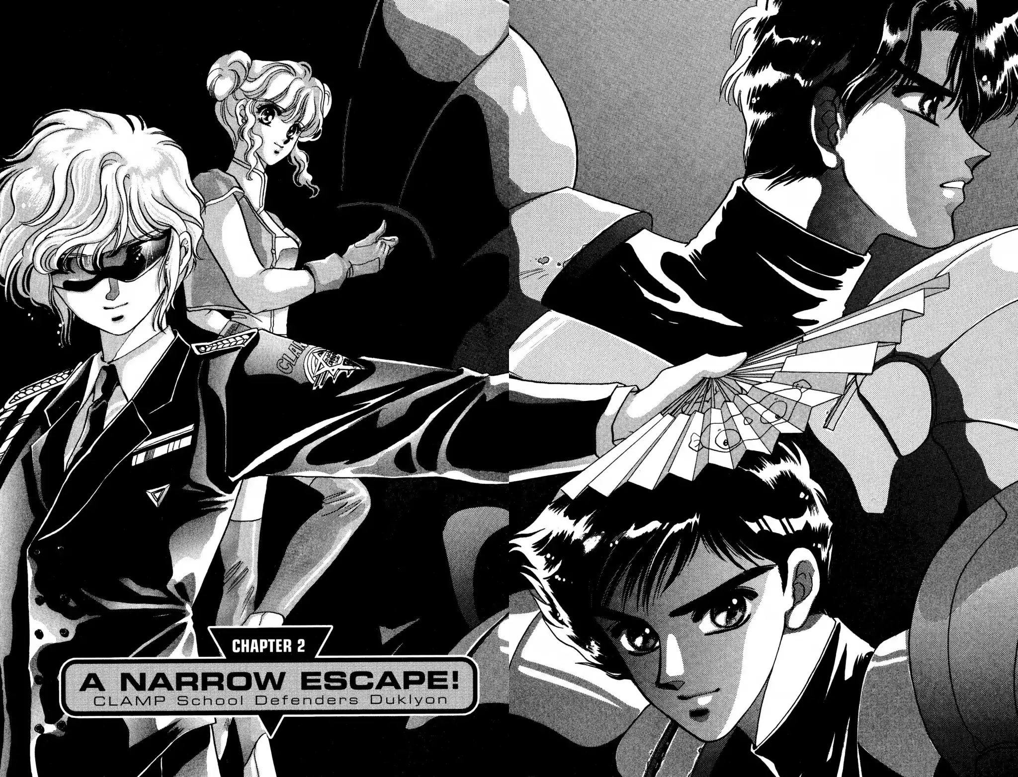 Duklyon: Clamp School Defenders - Vol.1 Chapter 2: A Narrow Escape!