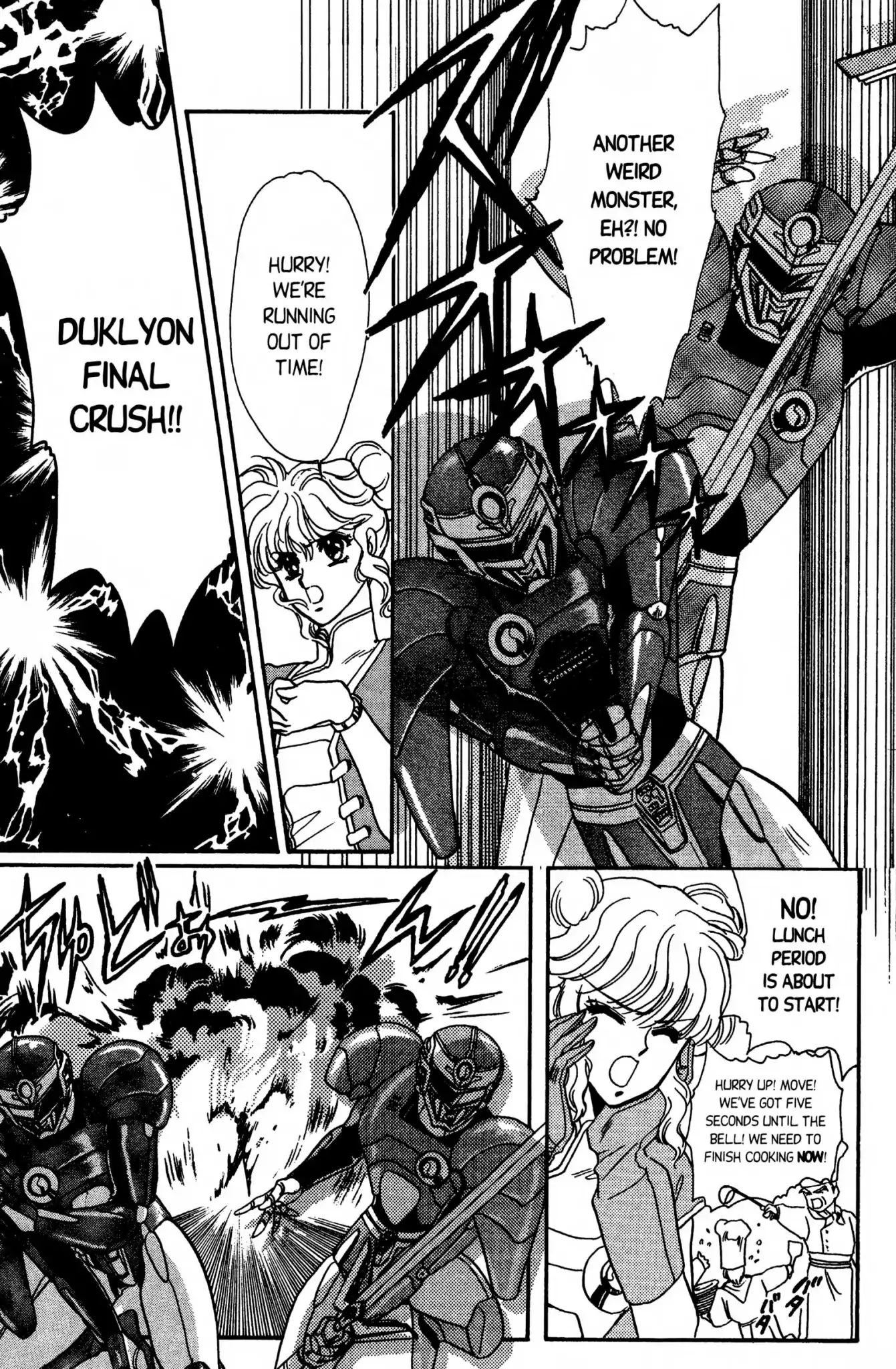 Duklyon: Clamp School Defenders - Vol.1 Chapter 2: A Narrow Escape!