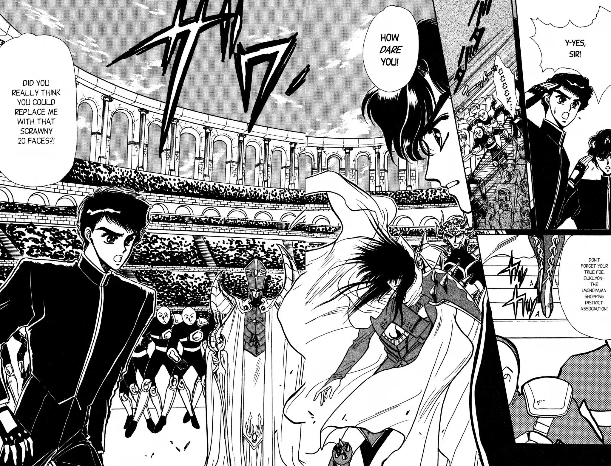 Duklyon: Clamp School Defenders - Vol.1 Chapter 6: Clamp School Defenders Duklyon Vs. The Man With 20 Faces