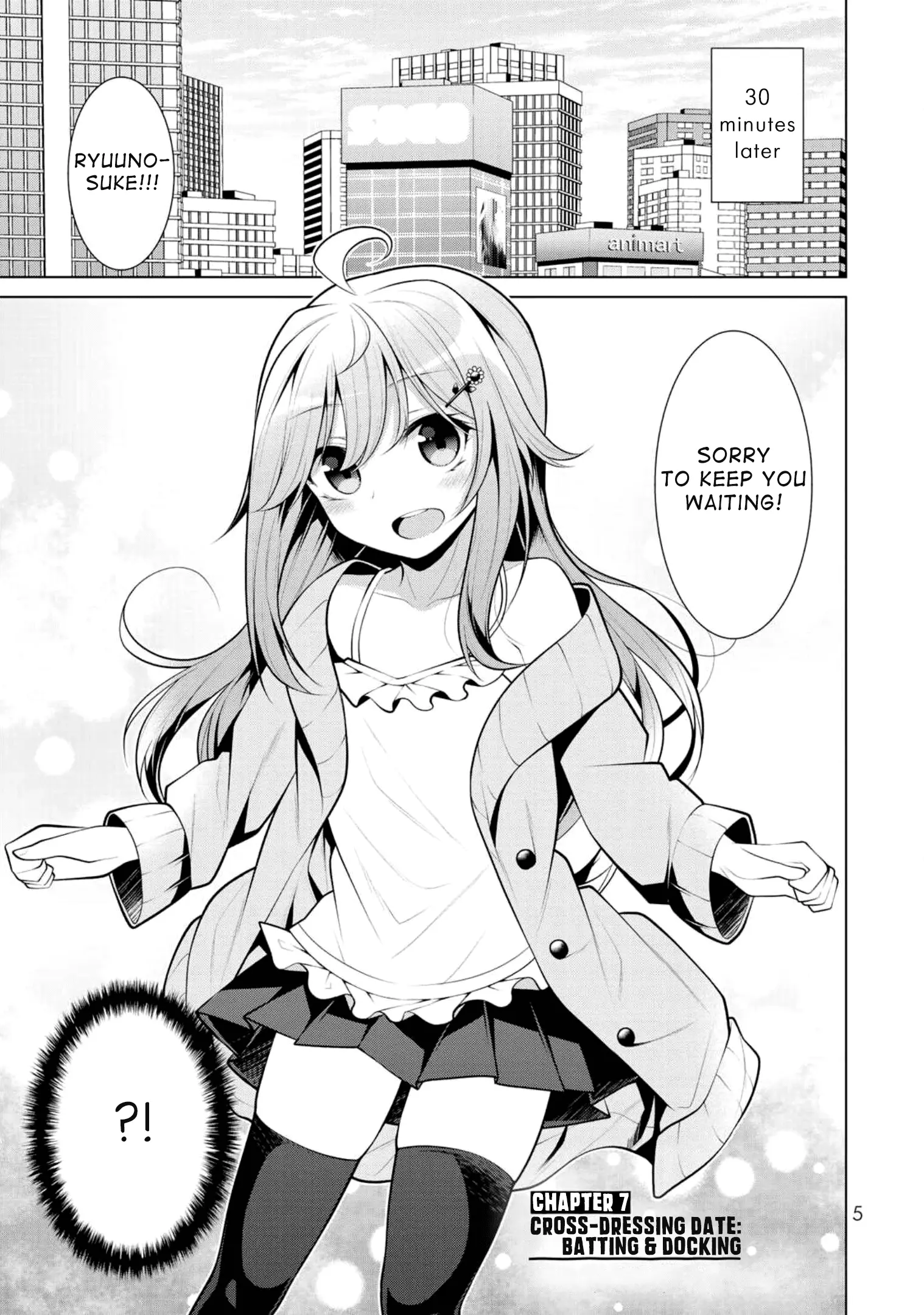 Koitsura No Shoutai Ga Onna Dato Ore Dake Ga Shitteiru - Chapter 7: Cross-Dressing Date: Batting & Docking