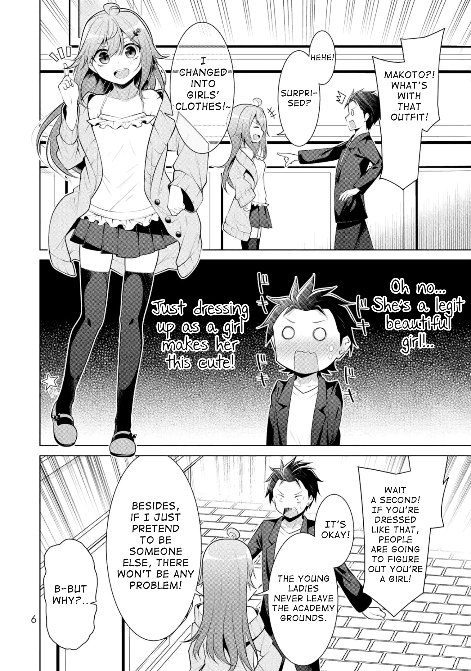 Koitsura No Shoutai Ga Onna Dato Ore Dake Ga Shitteiru - Chapter 7: Cross-Dressing Date: Batting & Docking