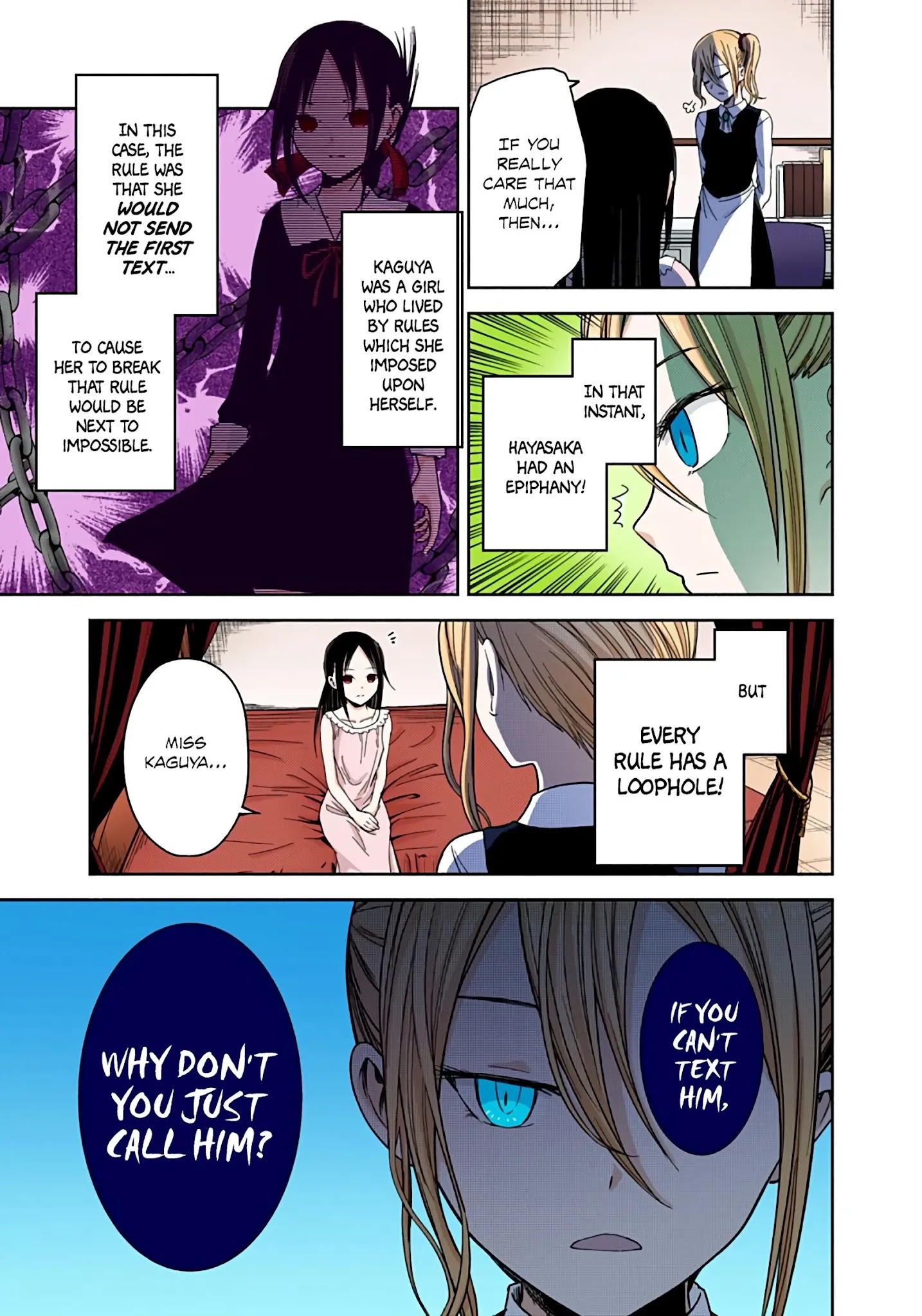 Kaguya-Sama: Love Is War - Full Color - Chapter 19: Kaguya Wants To Be Sent