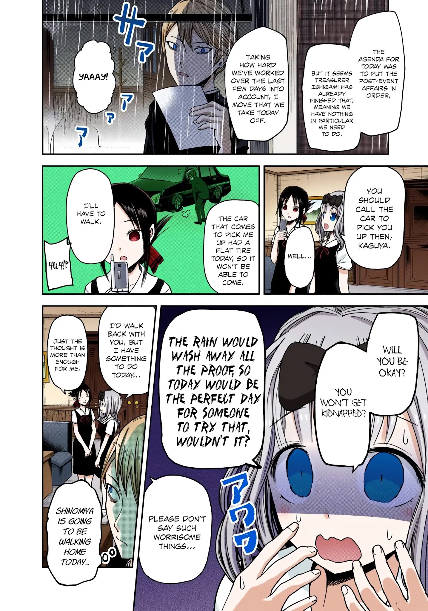 Kaguya-Sama: Love Is War - Full Color - Chapter 21: Kaguya Wants To Have Held