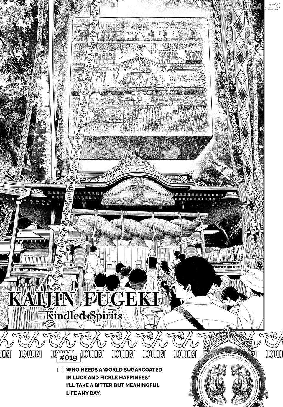 Kaijin Fugeki: Kindled Spirits - Chapter 19