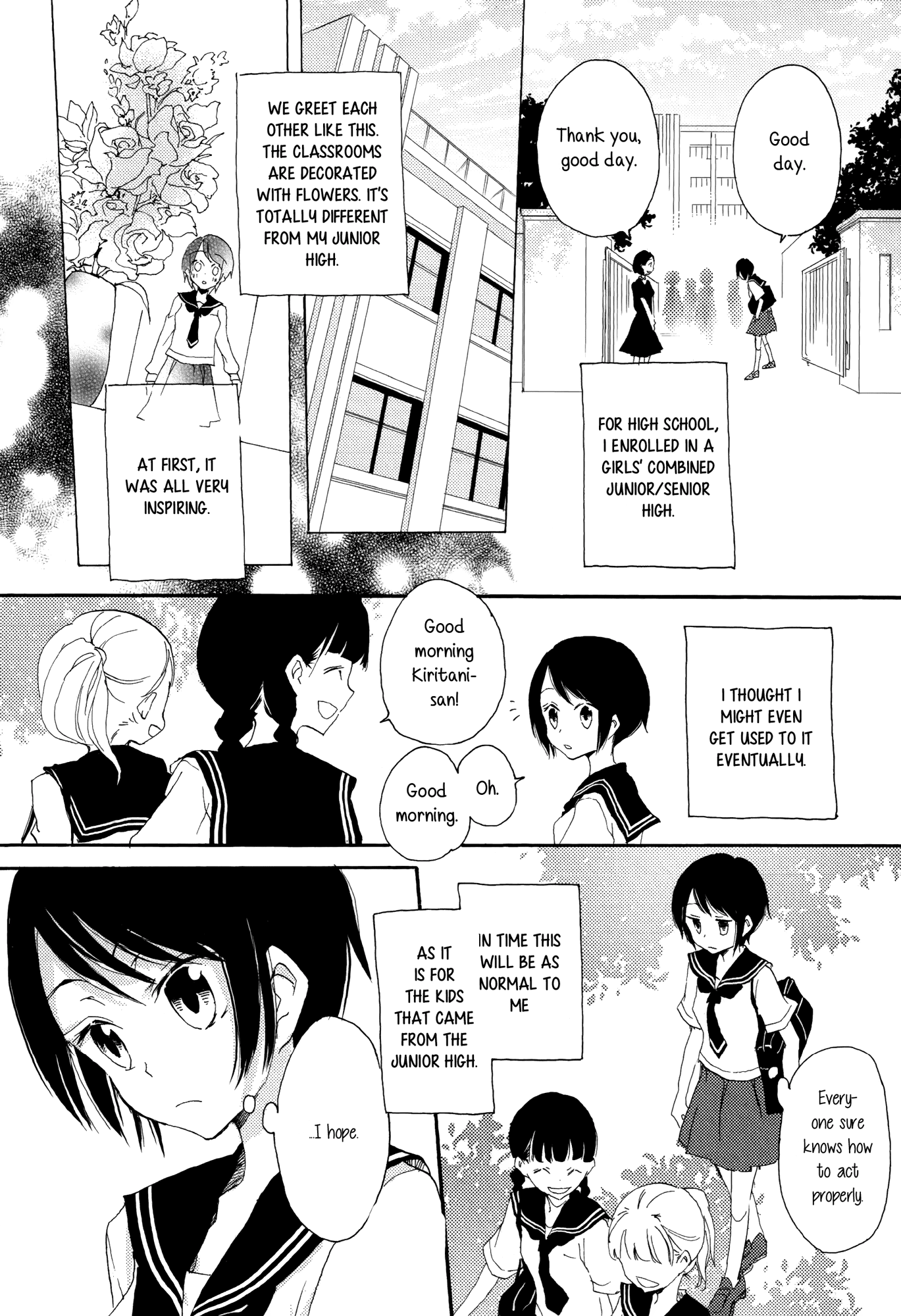 Kimiiro Shoujo - Vol.1 Chapter 4: A Blank Page Day