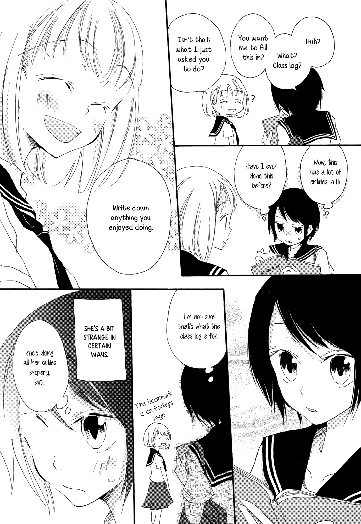 Kimiiro Shoujo - Vol.1 Chapter 4: A Blank Page Day