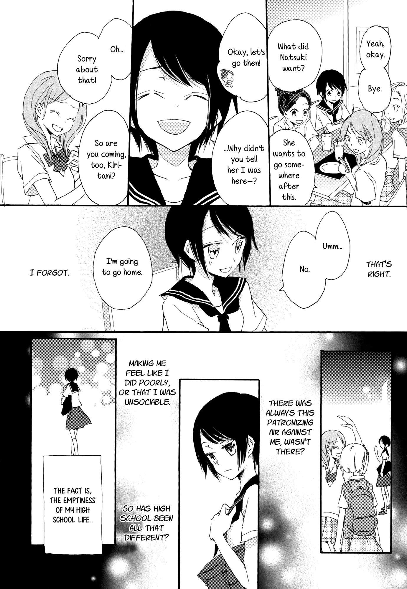 Kimiiro Shoujo - Vol.1 Chapter 4: A Blank Page Day