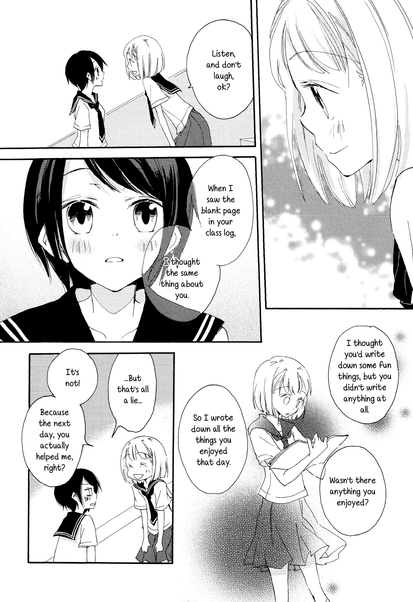 Kimiiro Shoujo - Vol.1 Chapter 4: A Blank Page Day