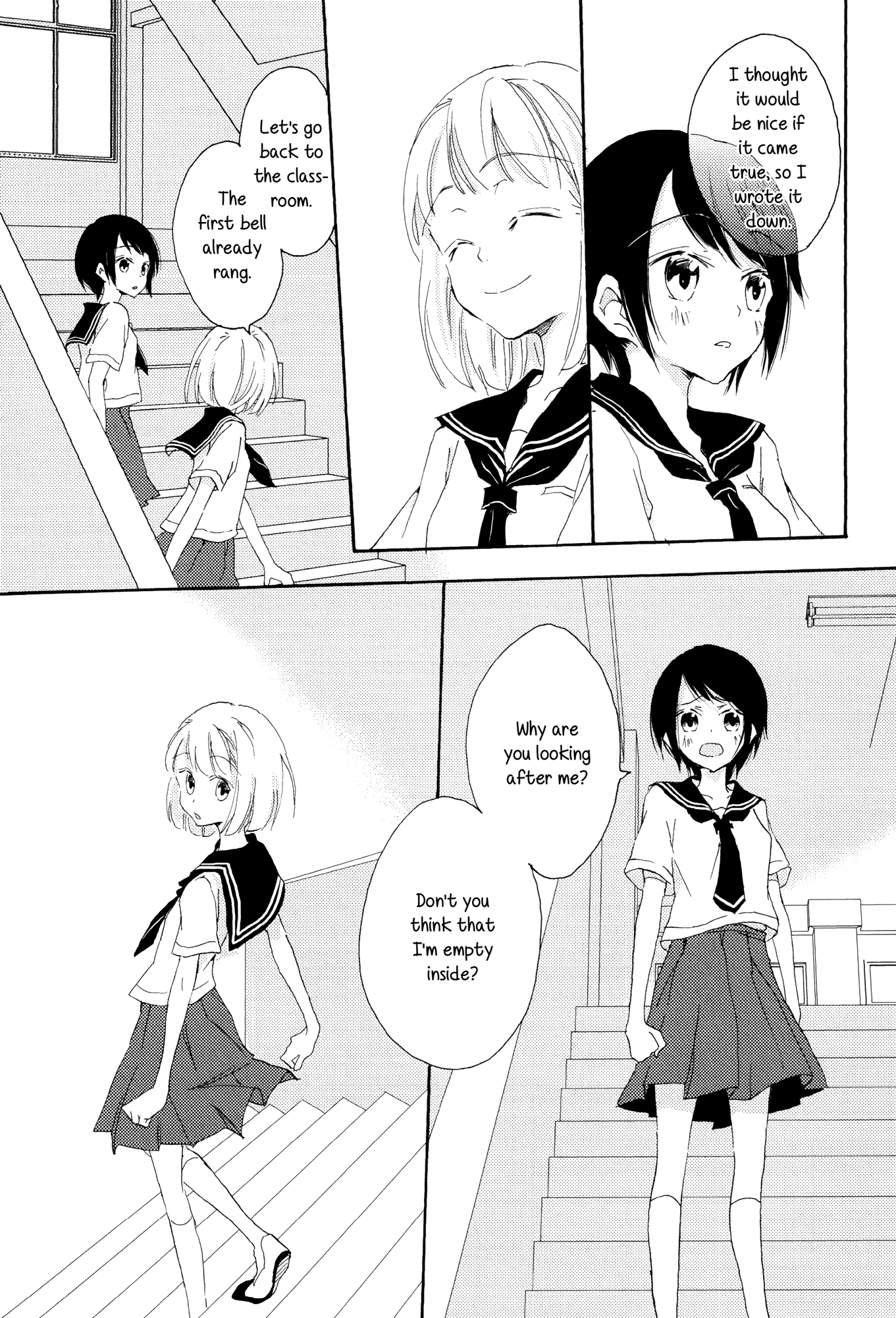 Kimiiro Shoujo - Vol.1 Chapter 4: A Blank Page Day