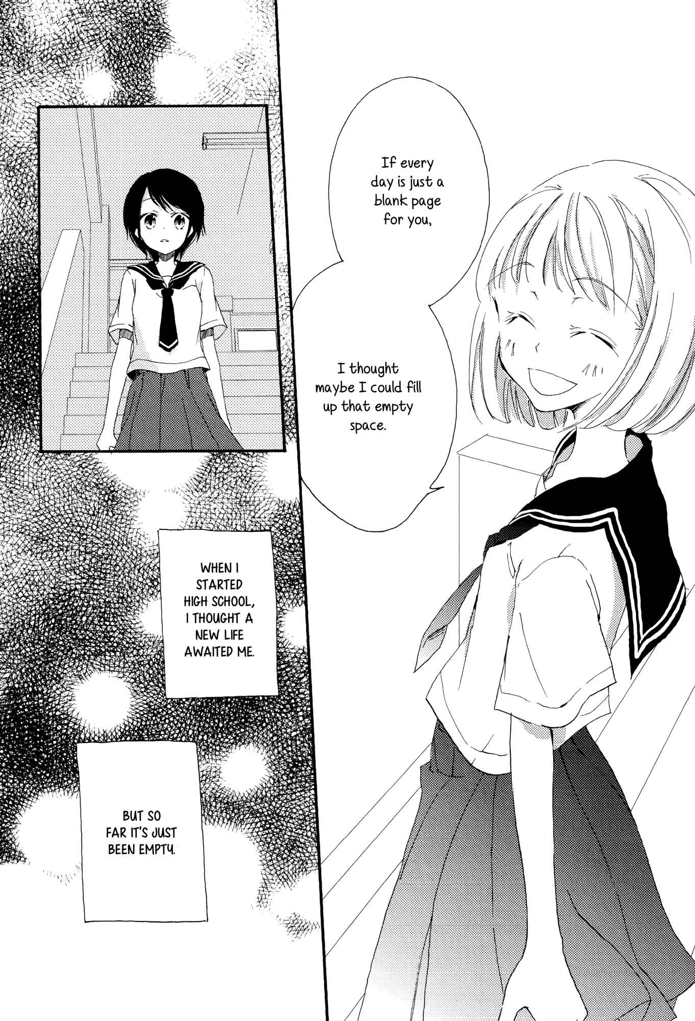 Kimiiro Shoujo - Vol.1 Chapter 4: A Blank Page Day