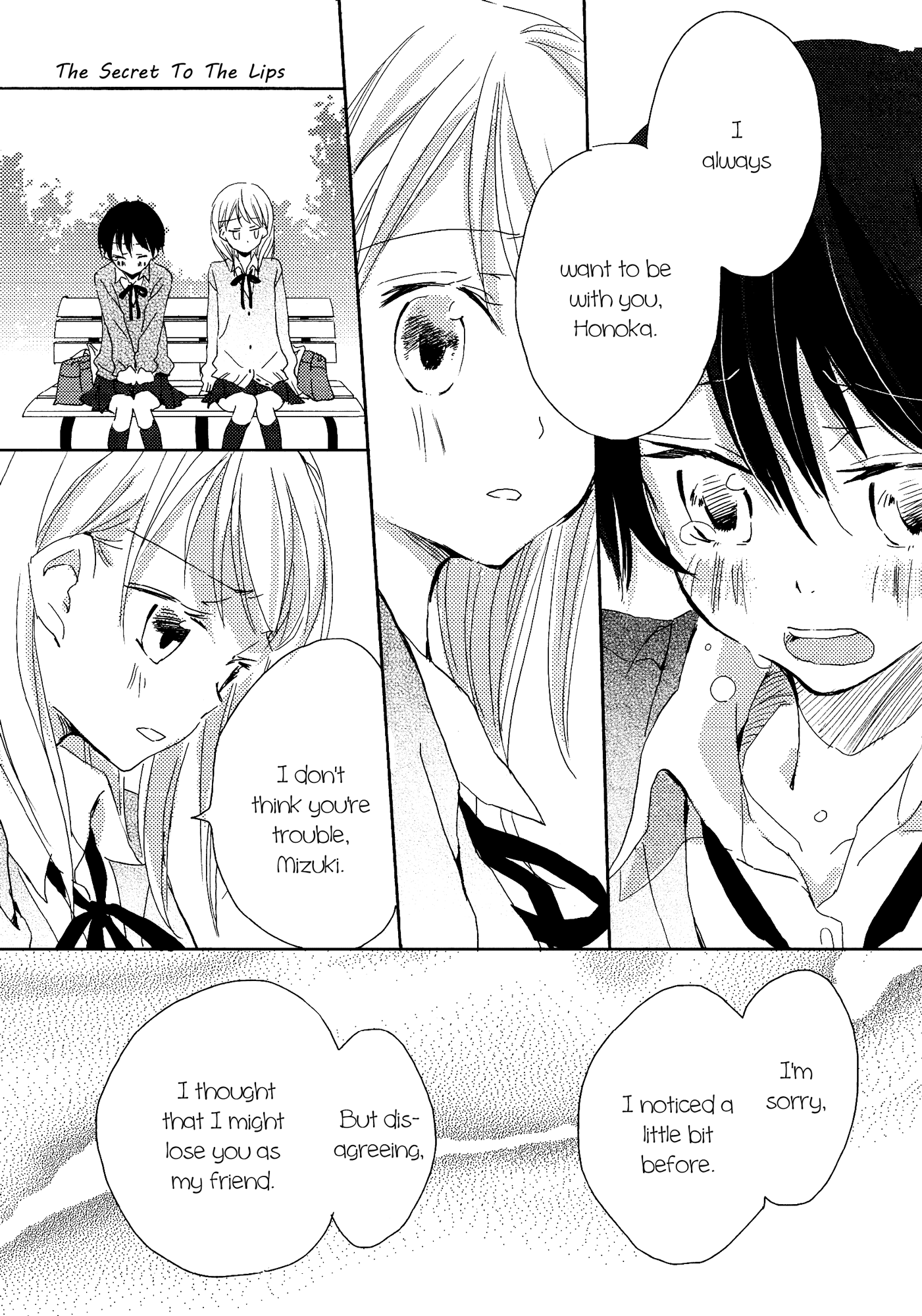 Kimiiro Shoujo - Vol.1 Chapter 3: A Secret On The Lips