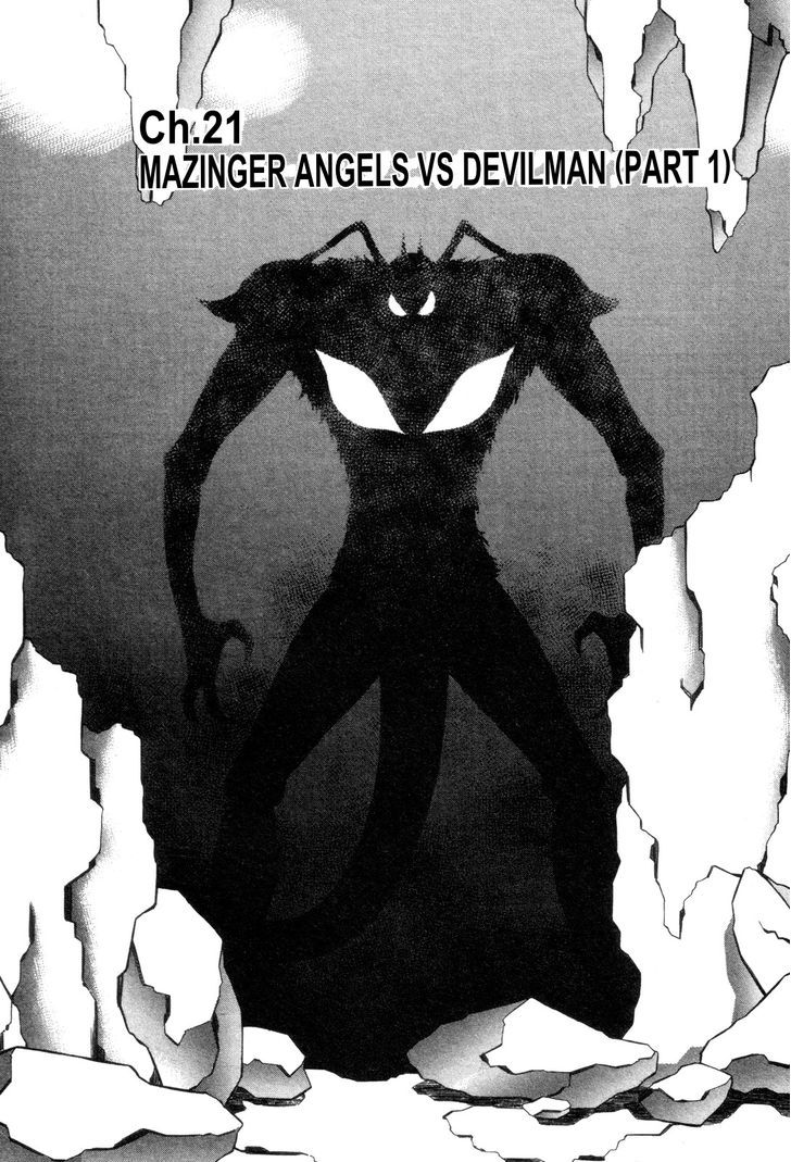 Mazinger Angel - Vol.4 Chapter 21 : Mazinger Angels Vs Devilman (Part 1)