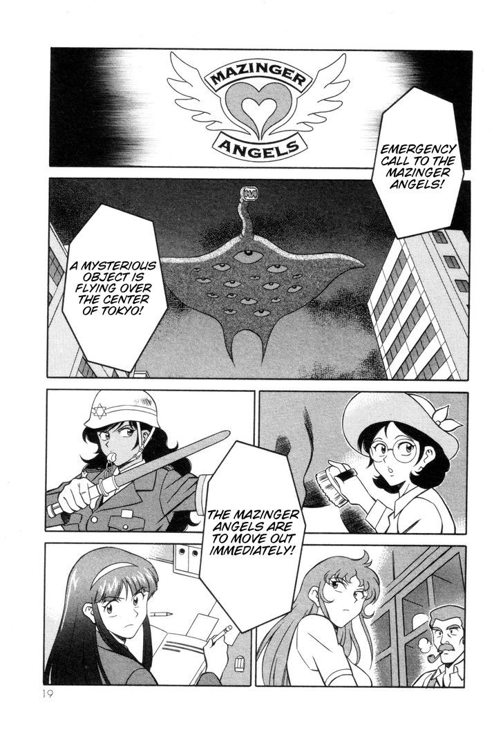 Mazinger Angel - Vol.4 Chapter 21 : Mazinger Angels Vs Devilman (Part 1)