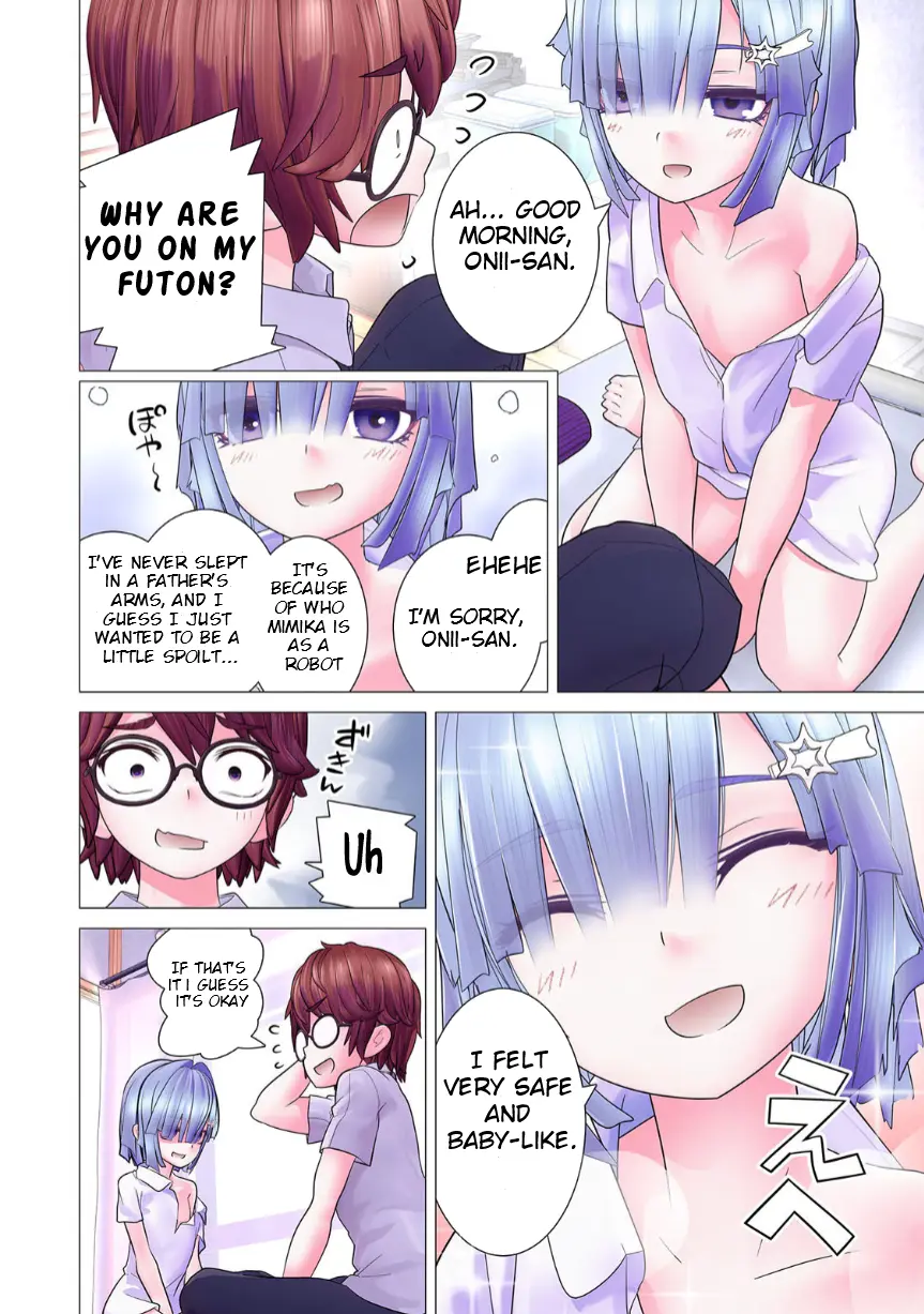 Kakushite! Makina-San!! - Vol.2 Chapter 9: Makina-San Goes In For A Kiss