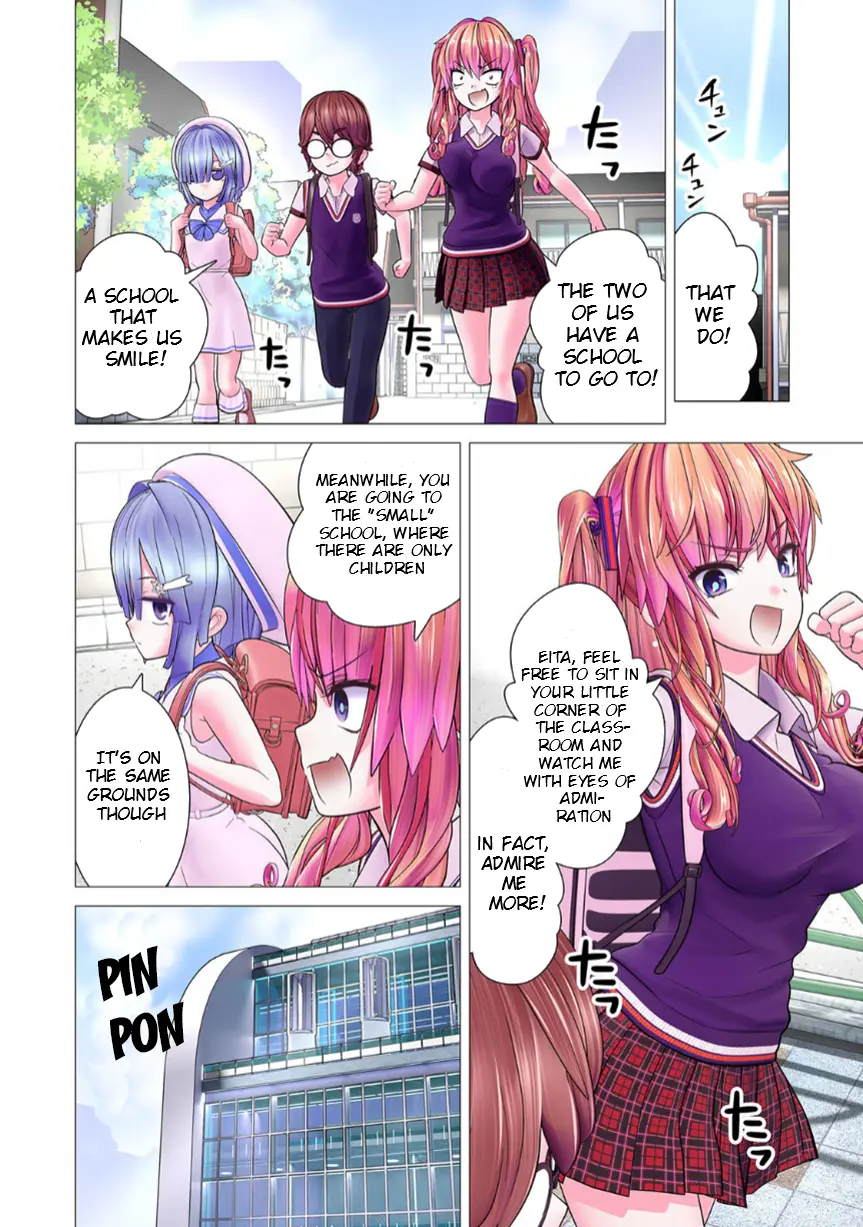 Kakushite! Makina-San!! - Vol.2 Chapter 9: Makina-San Goes In For A Kiss