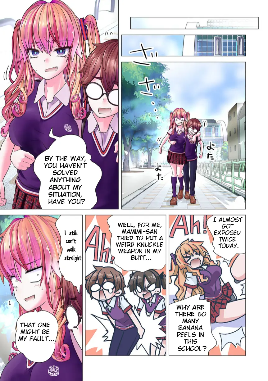 Kakushite! Makina-San!! - Vol.2 Chapter 9: Makina-San Goes In For A Kiss