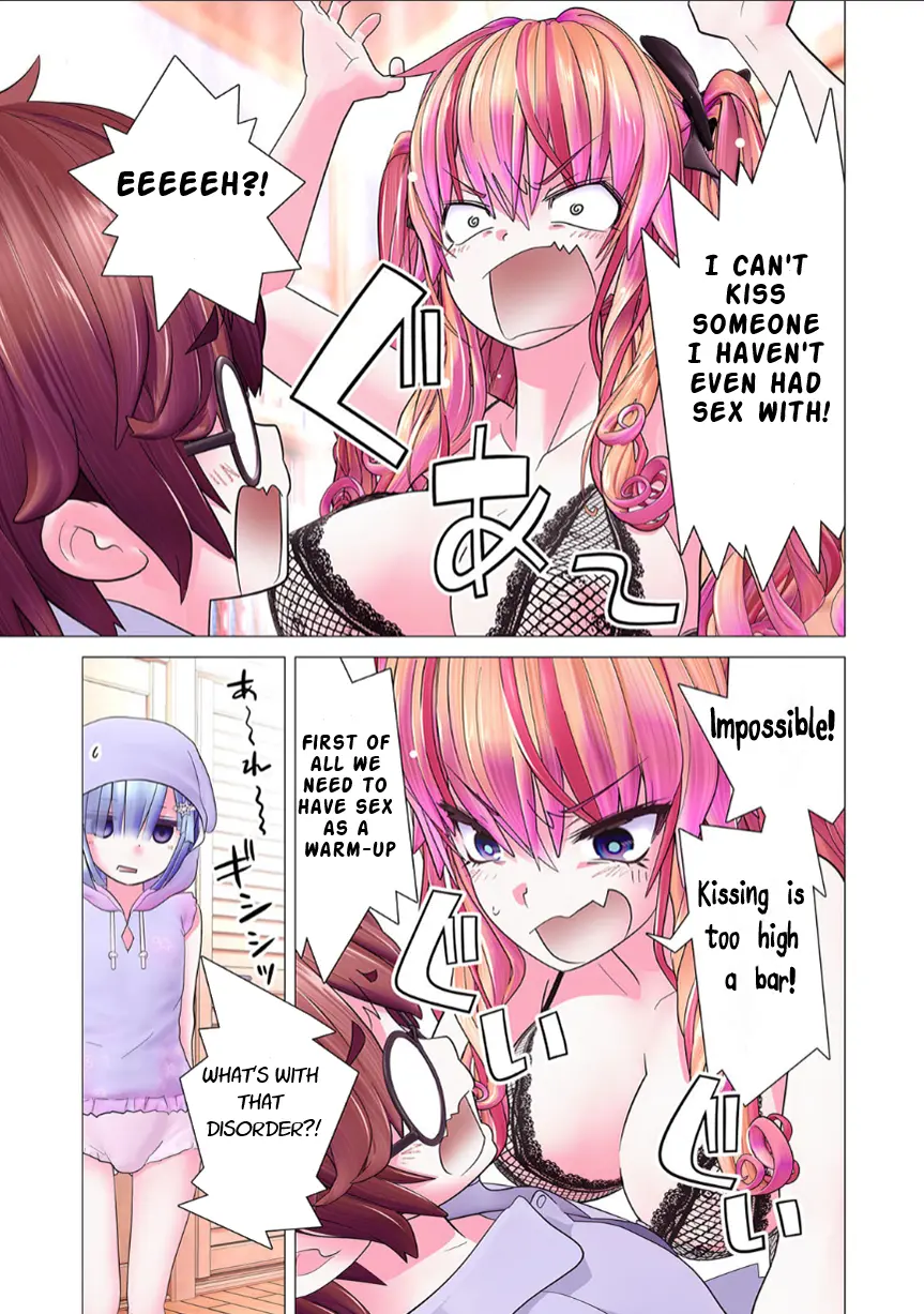 Kakushite! Makina-San!! - Vol.2 Chapter 9: Makina-San Goes In For A Kiss