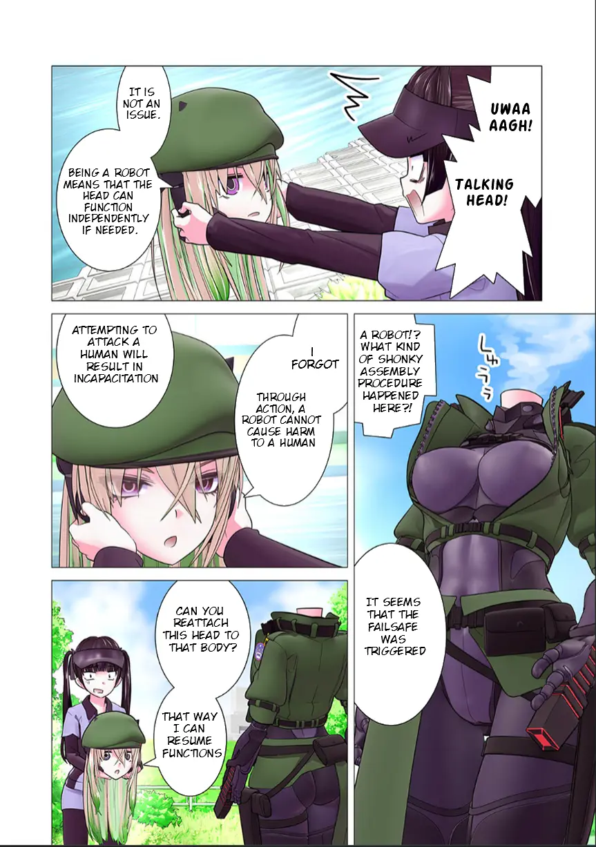 Kakushite! Makina-San!! - Vol.2 Chapter 11: Thus, The Weapon Seeks The Key To Release