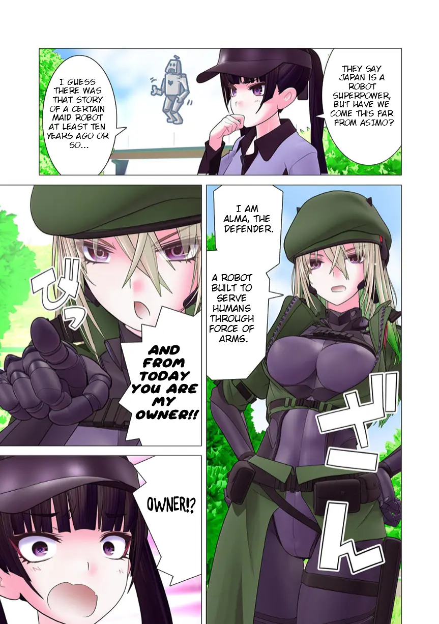 Kakushite! Makina-San!! - Vol.2 Chapter 11: Thus, The Weapon Seeks The Key To Release