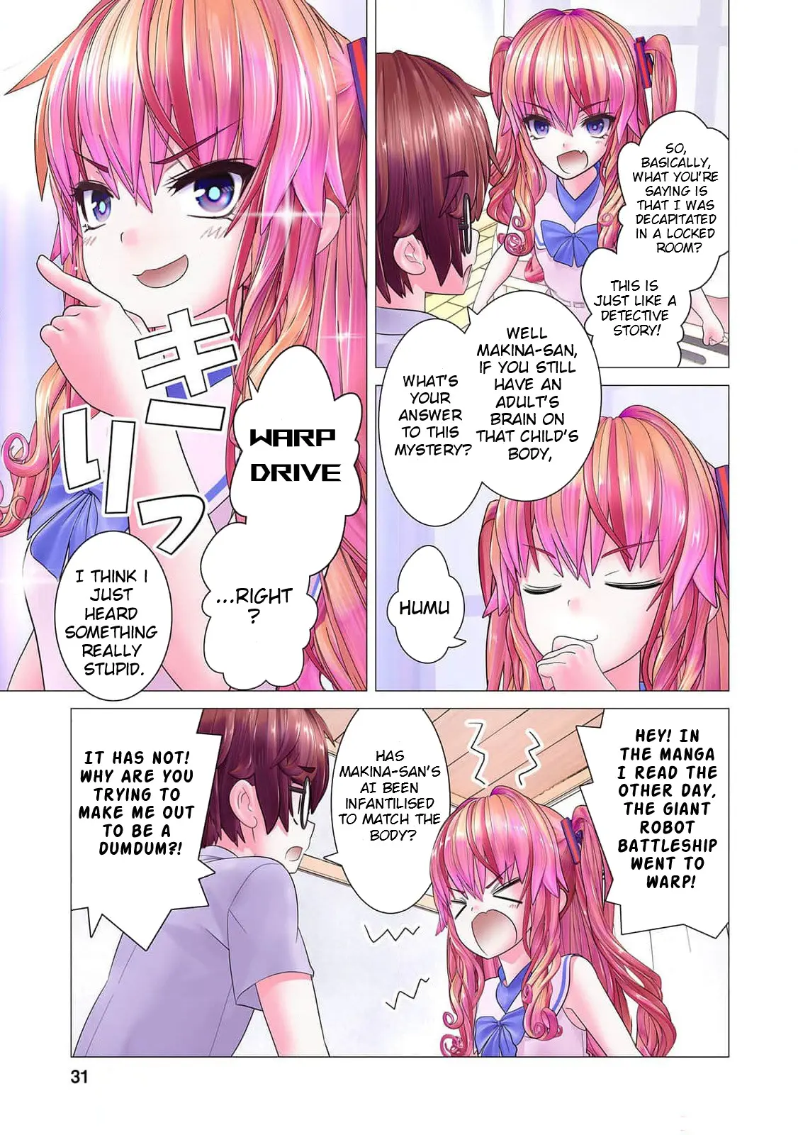 Kakushite! Makina-San!! - Vol.2 Chapter 7: Thus, Makina-San Returns