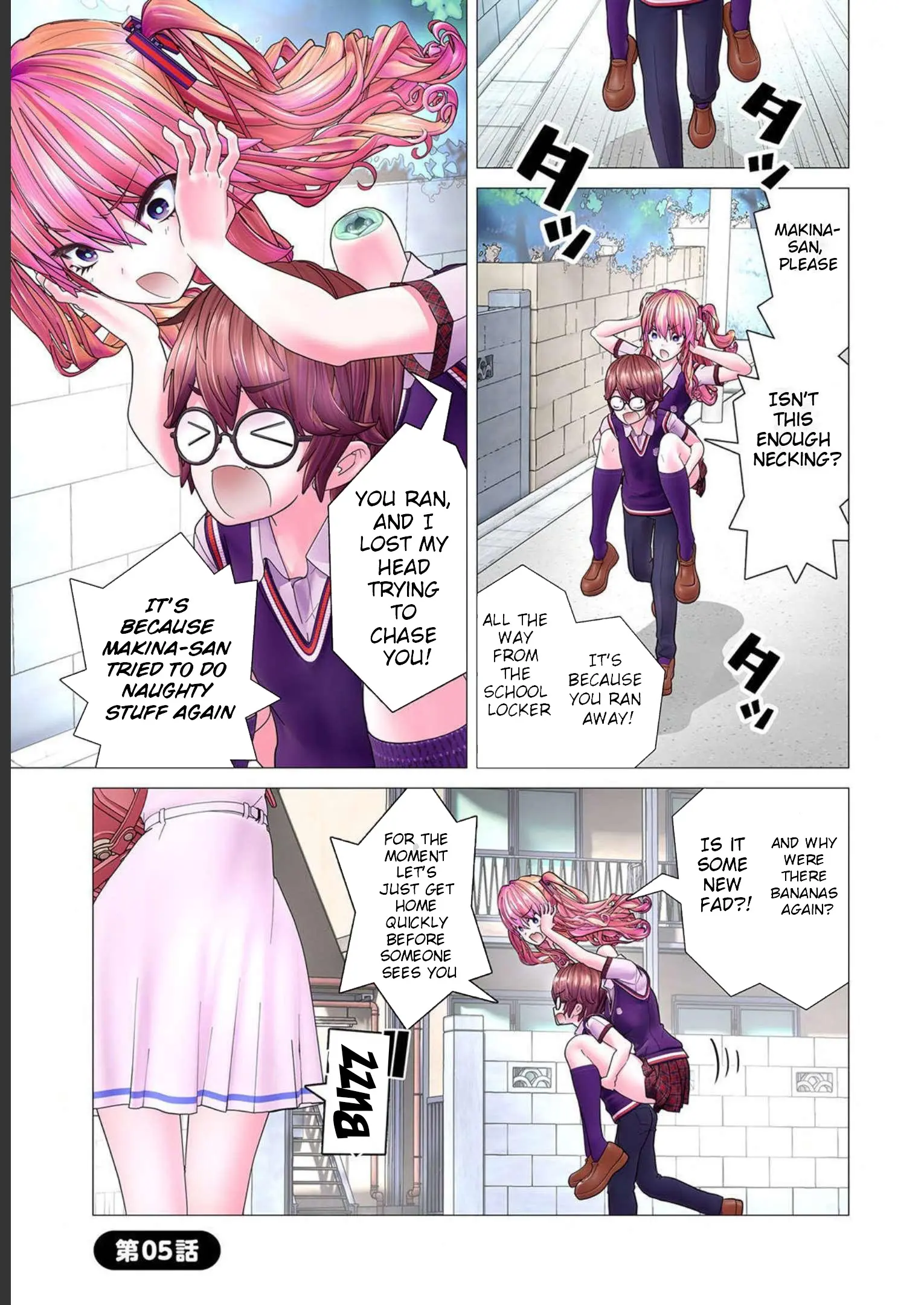 Kakushite! Makina-San!! - Vol.1 Chapter 5: Makina Goes To Bed