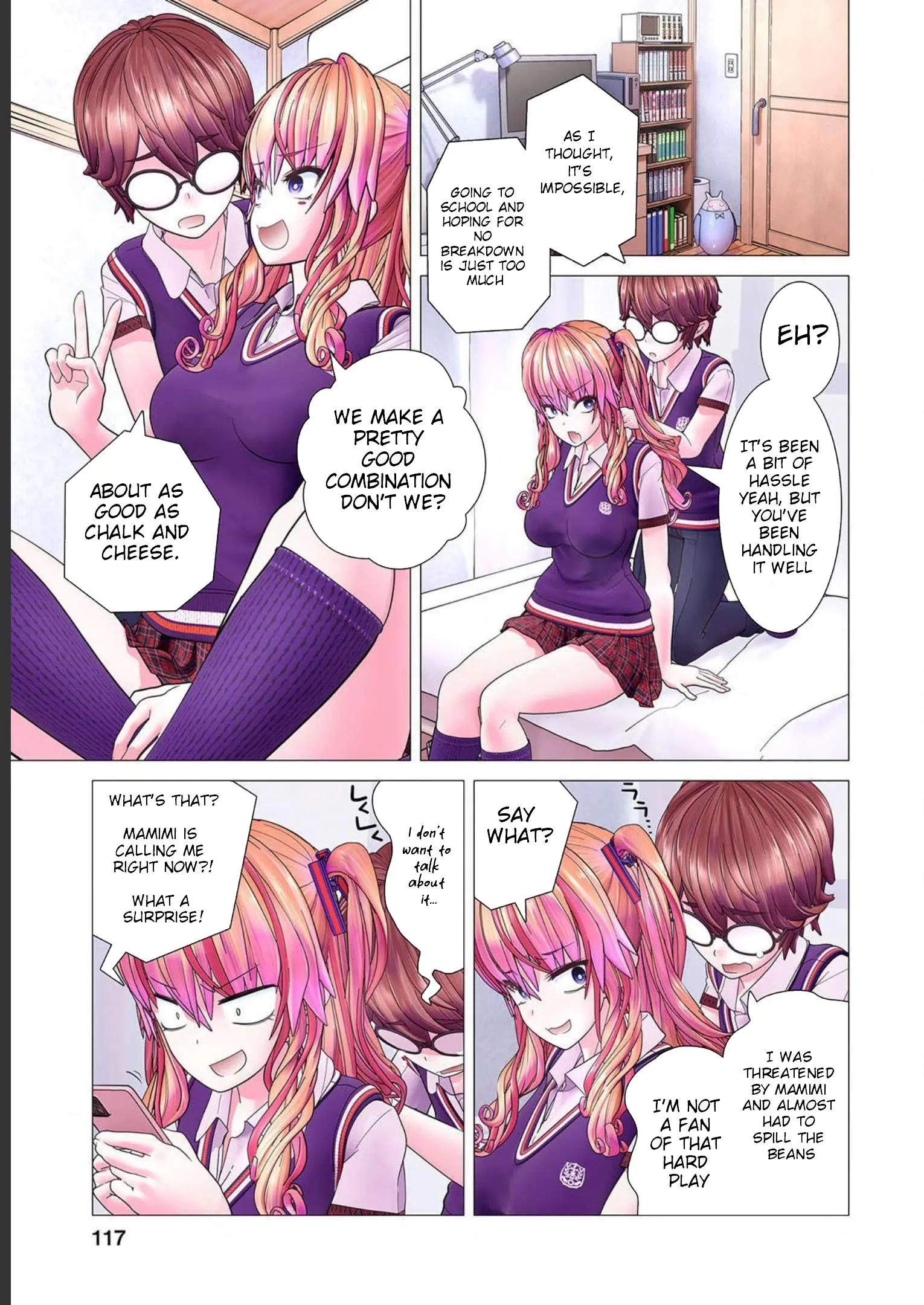 Kakushite! Makina-San!! - Vol.1 Chapter 5: Makina Goes To Bed