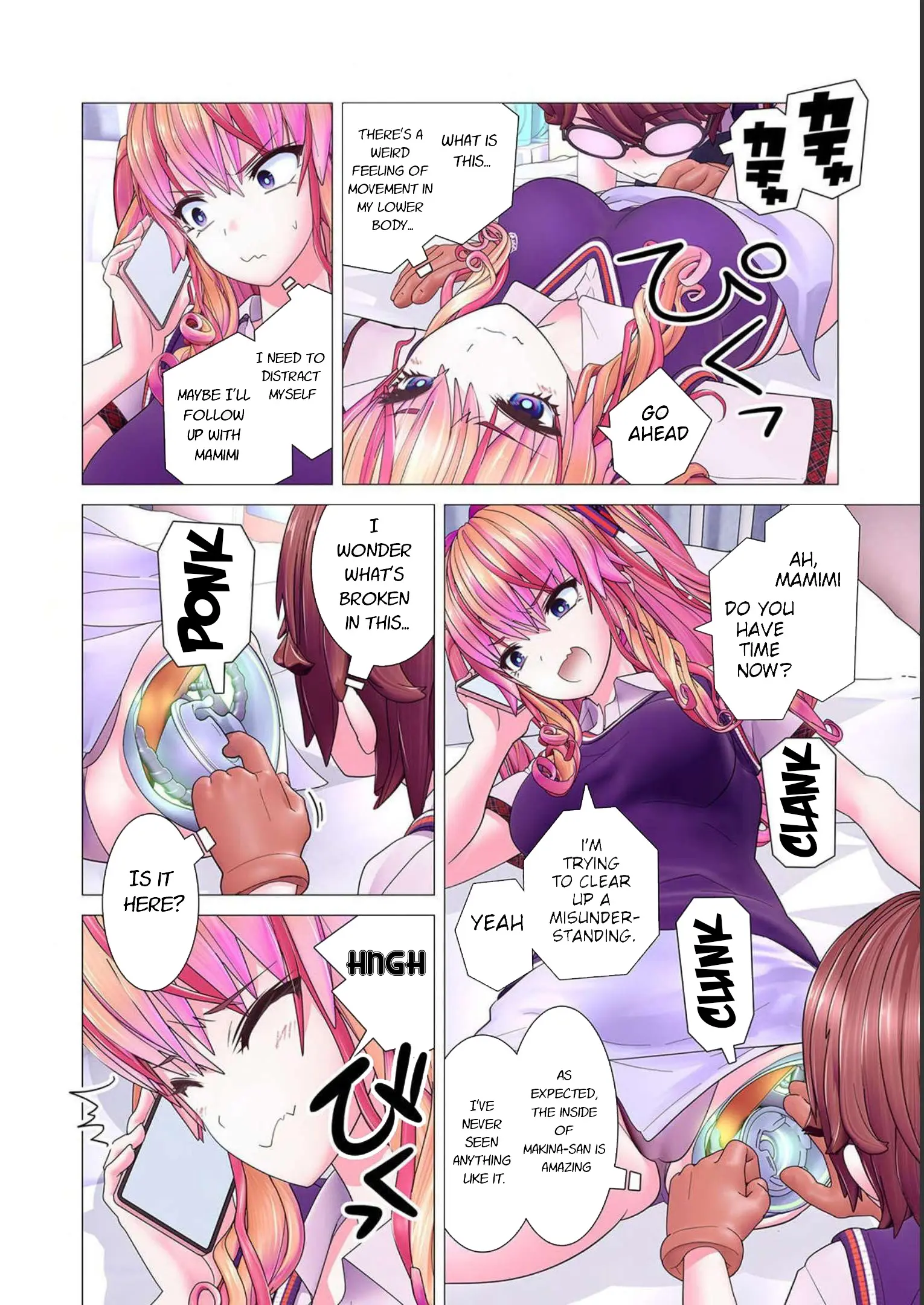 Kakushite! Makina-San!! - Vol.1 Chapter 5: Makina Goes To Bed