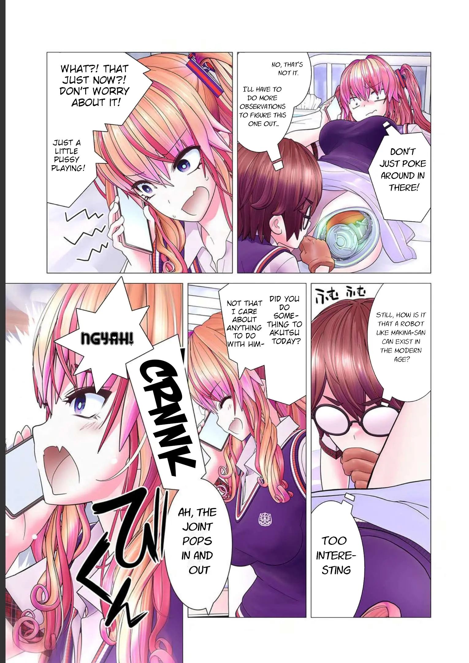 Kakushite! Makina-San!! - Vol.1 Chapter 5: Makina Goes To Bed