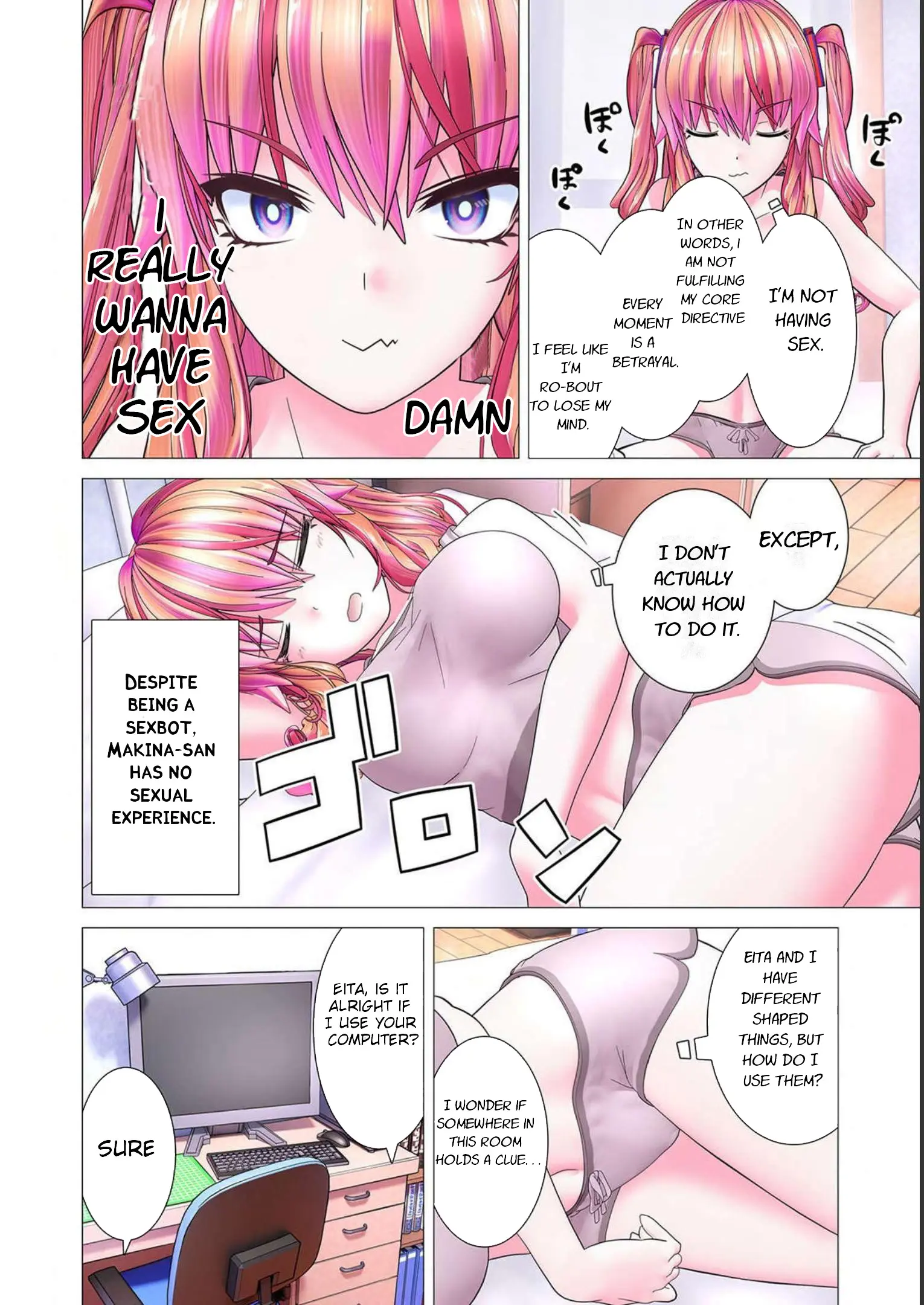 Kakushite! Makina-San!! - Vol.1 Chapter 5.5: Makina-San Is- (Vol. 1 Extras)