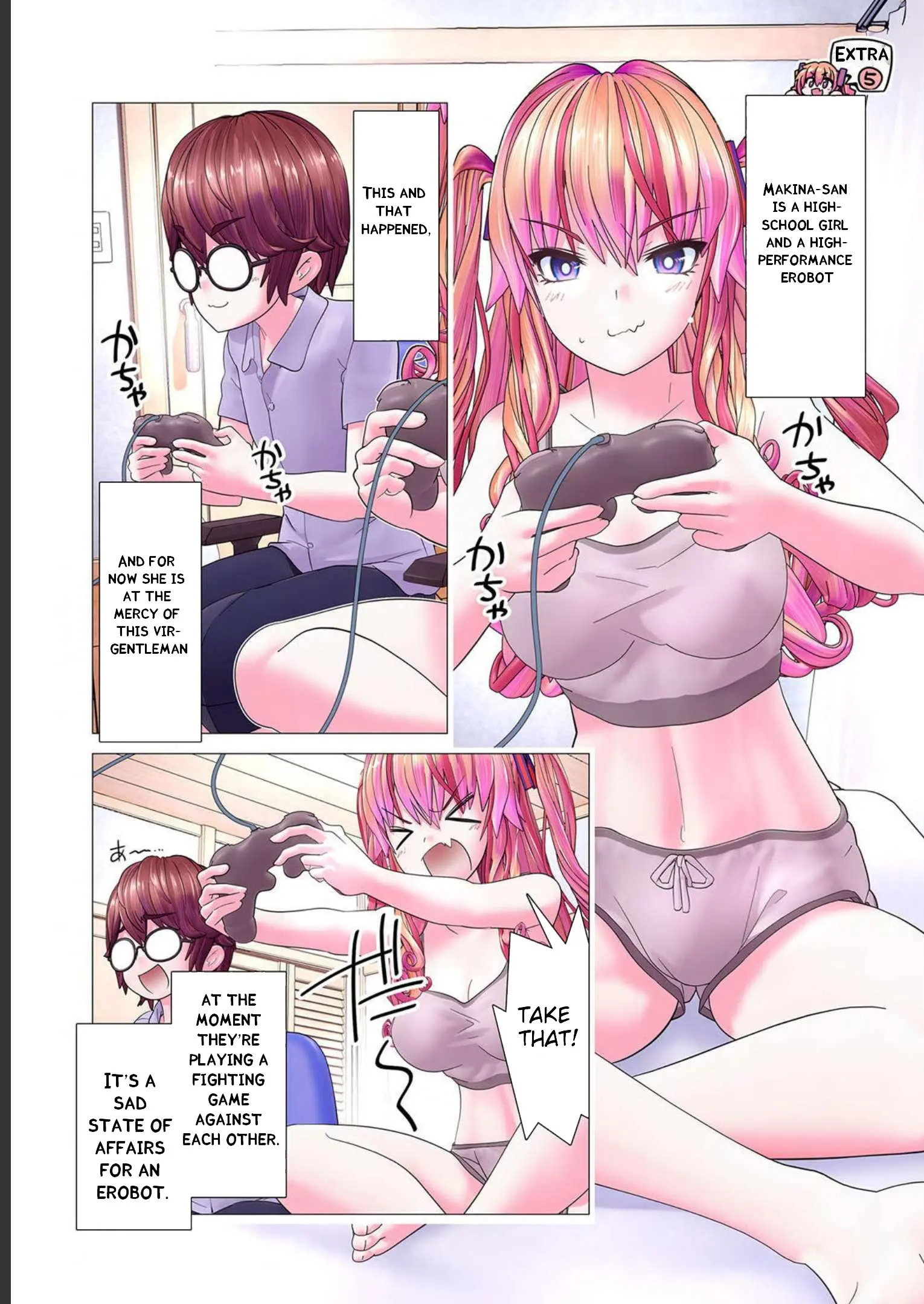 Kakushite! Makina-San!! - Vol.1 Chapter 5.5: Makina-San Is- (Vol. 1 Extras)