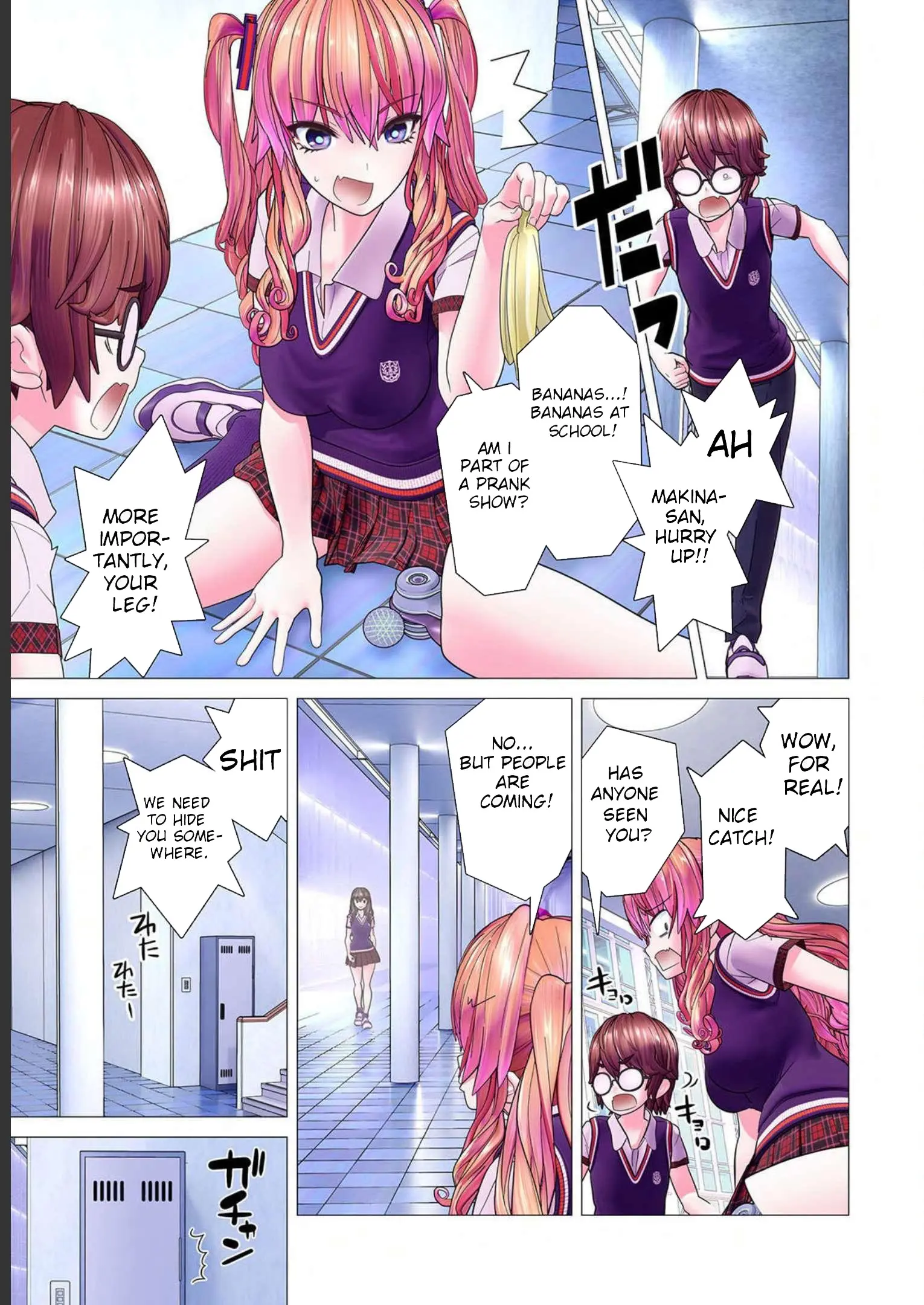 Kakushite! Makina-San!! - Chapter 4: Makina-San Can't Hide