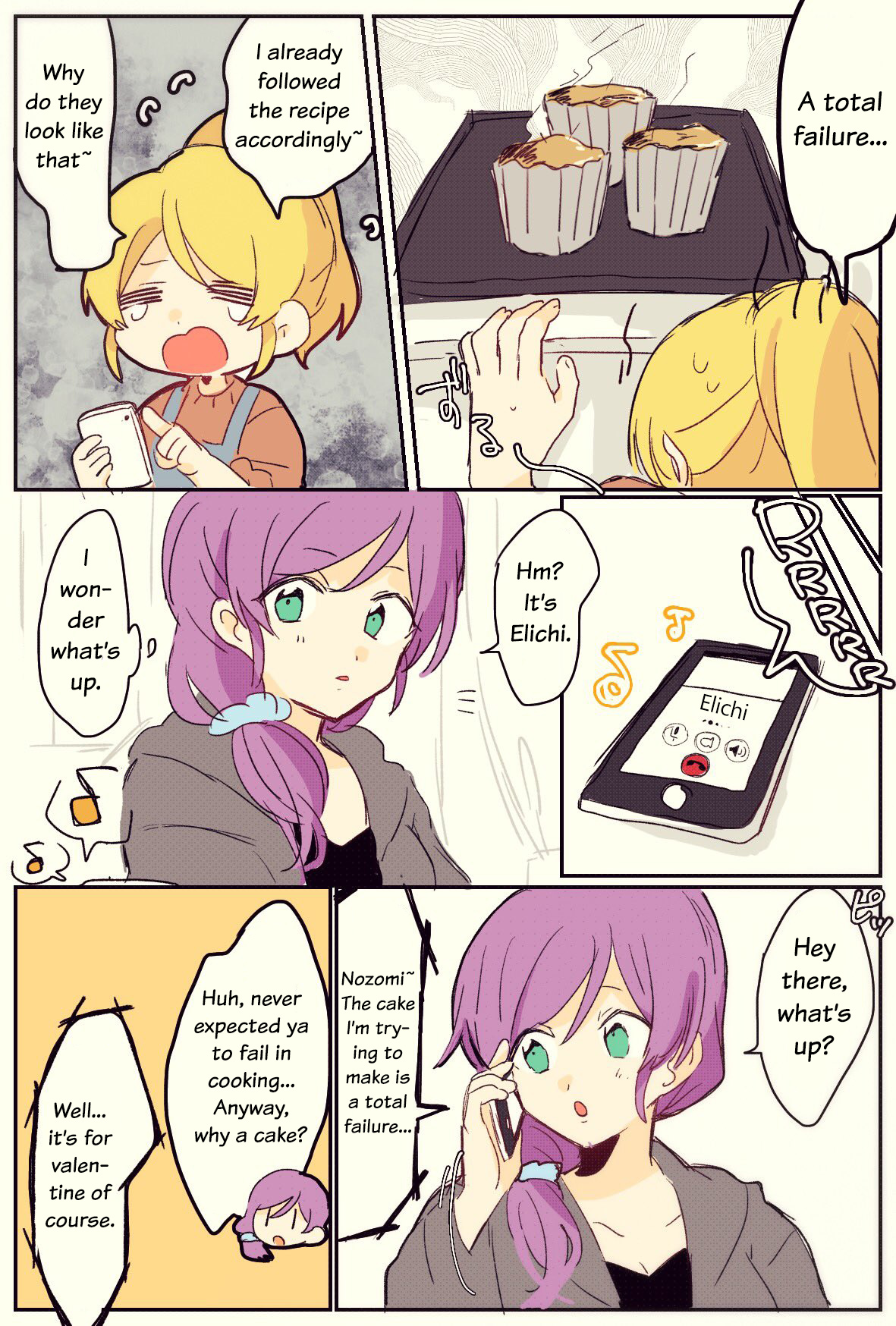 Nozoeli Valentine's Comic - Chapter : Oneshot