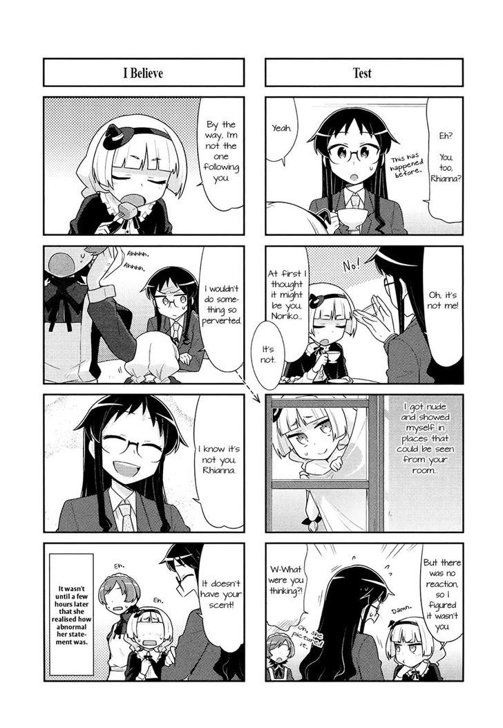 Majo To Houki To Kurobuchi Megane - Chapter 30