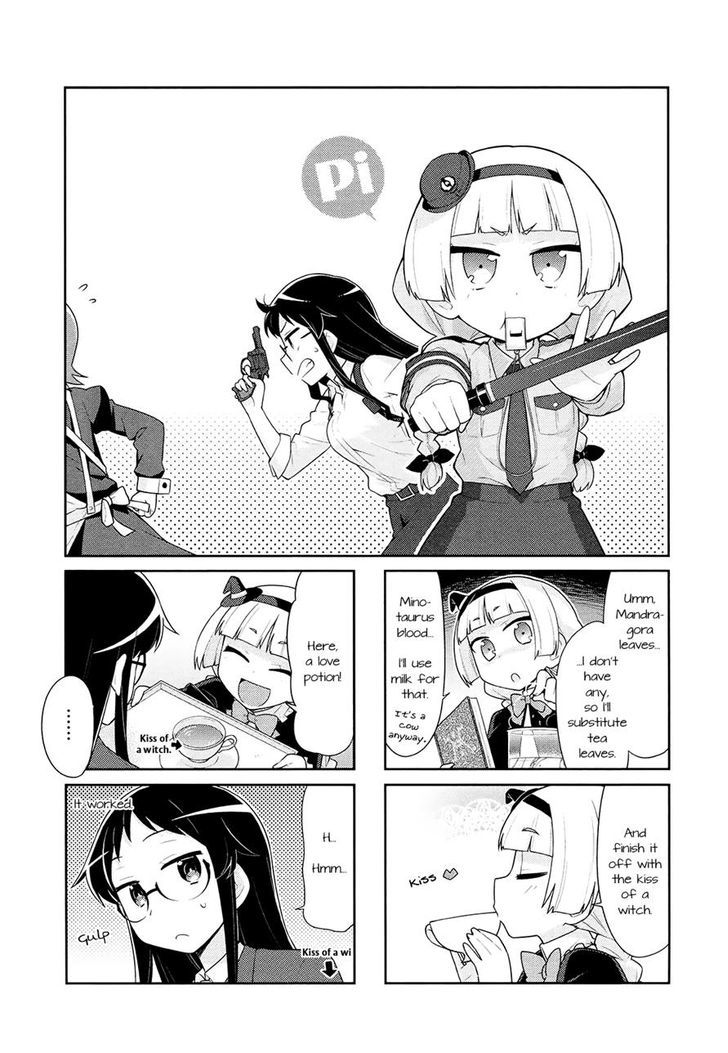 Majo To Houki To Kurobuchi Megane - Chapter 33