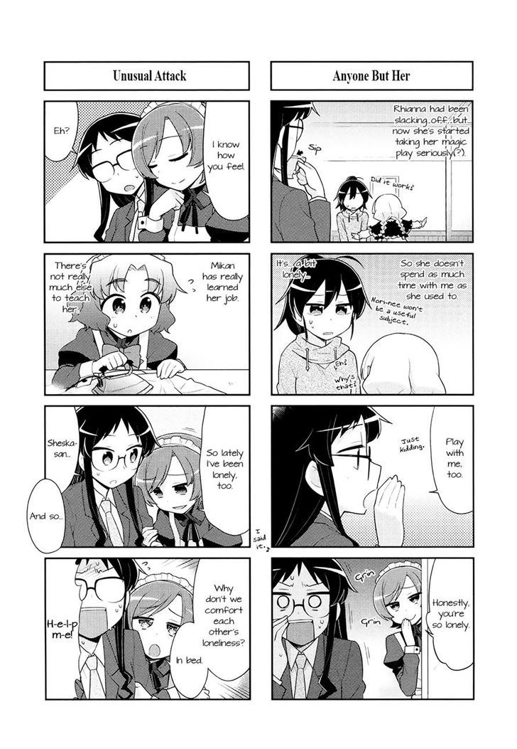 Majo To Houki To Kurobuchi Megane - Chapter 33