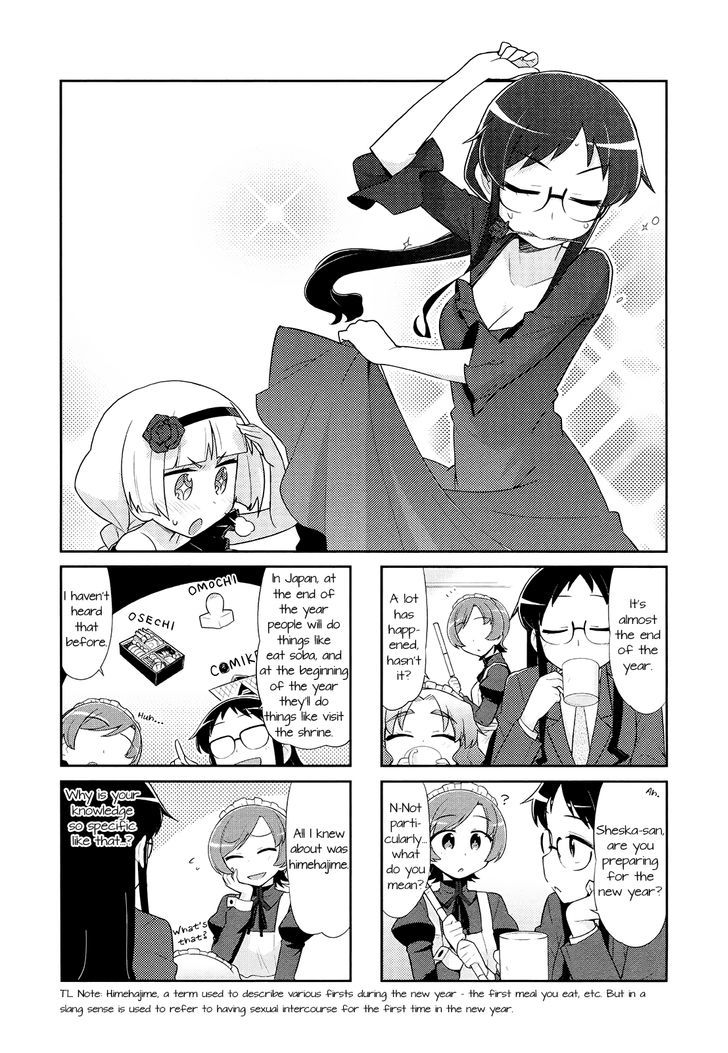 Majo To Houki To Kurobuchi Megane - Chapter 38