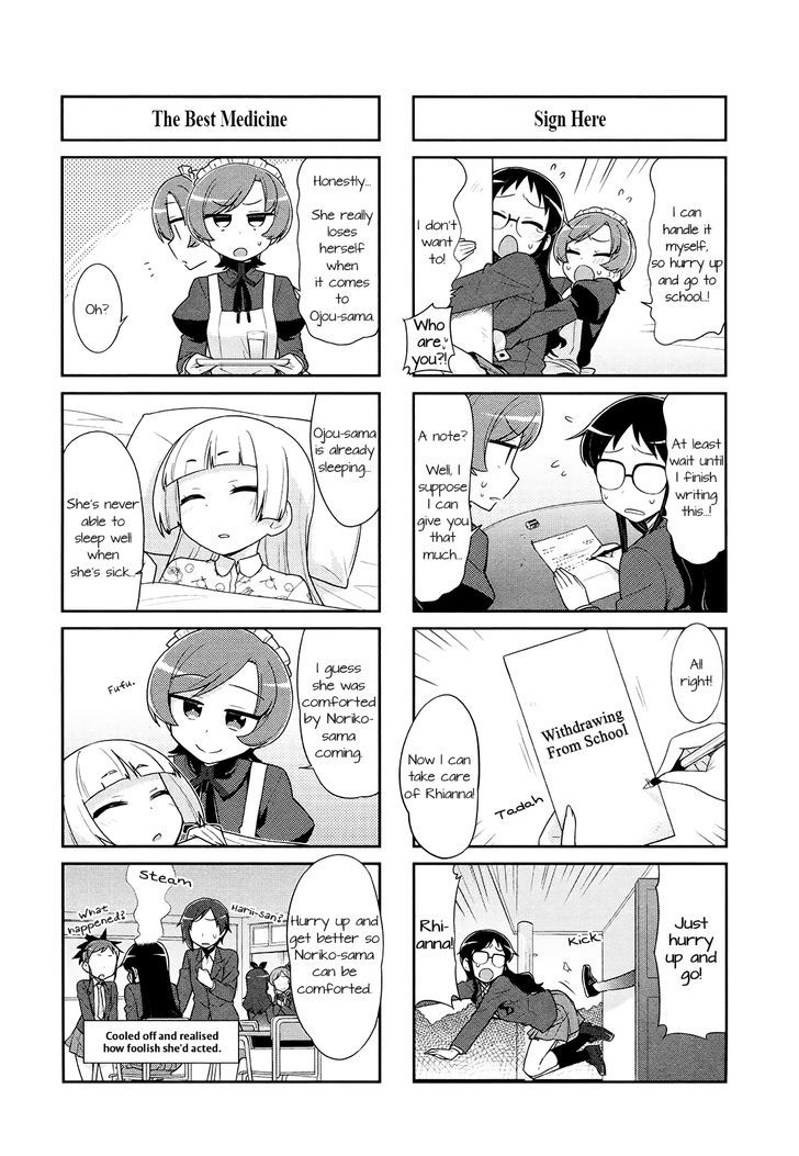 Majo To Houki To Kurobuchi Megane - Chapter 40