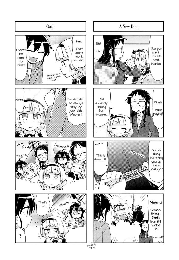 Majo To Houki To Kurobuchi Megane - Chapter 42