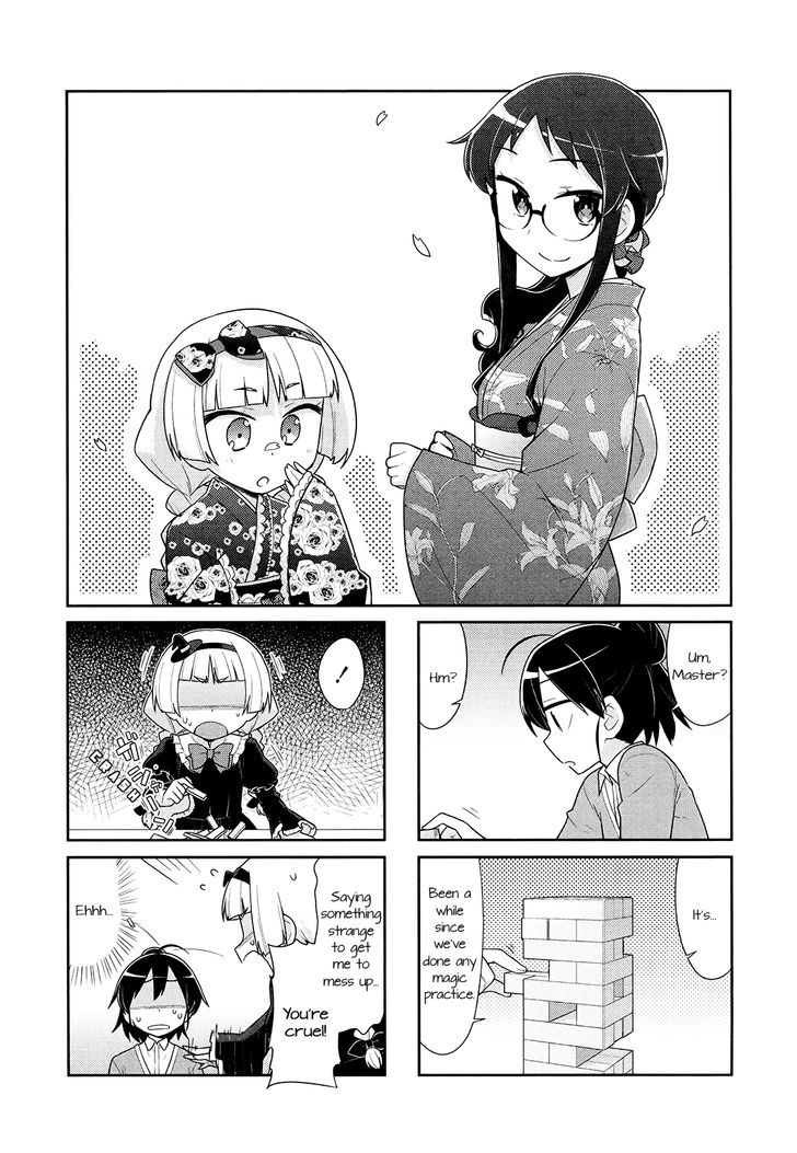 Majo To Houki To Kurobuchi Megane - Chapter 31