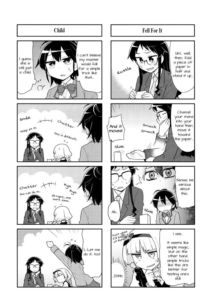 Majo To Houki To Kurobuchi Megane - Chapter 31