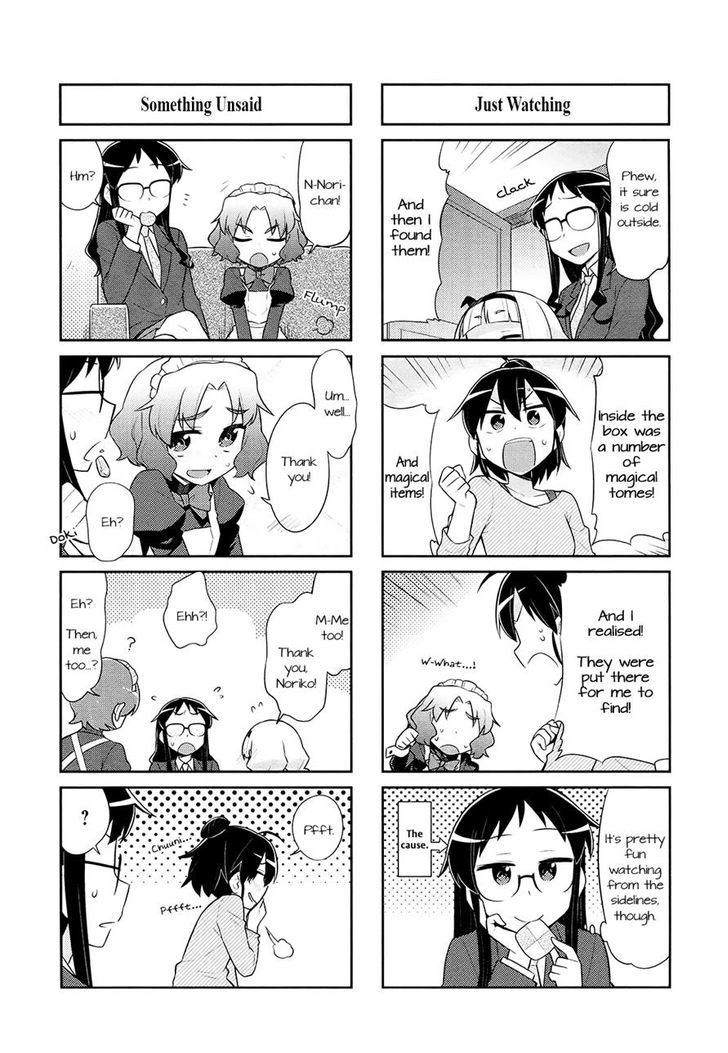 Majo To Houki To Kurobuchi Megane - Chapter 28